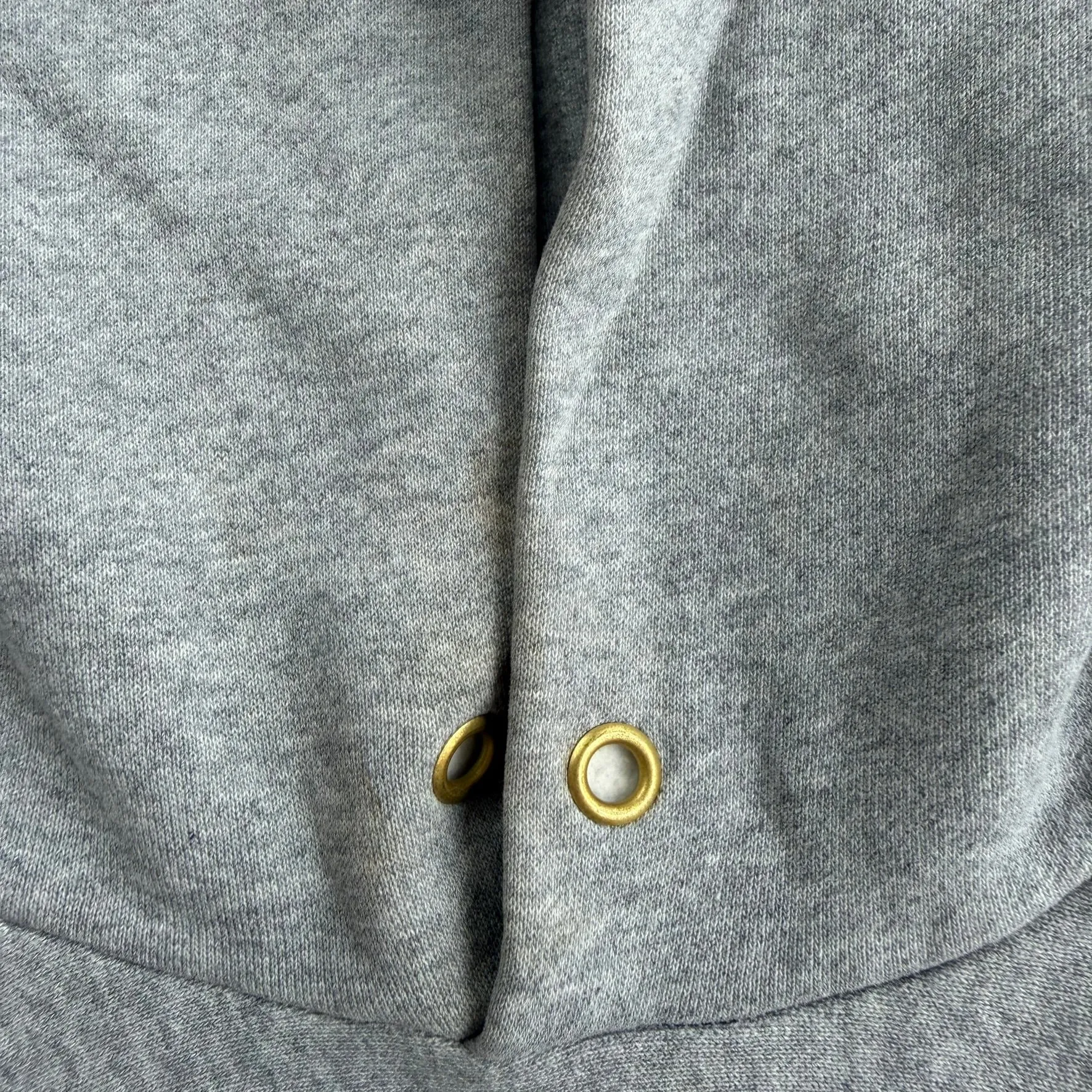 J- Vintage Nike Center Swoosh Embroidered Grey Hoodie - XL sold by HG Vintage product image thumbnail 4
