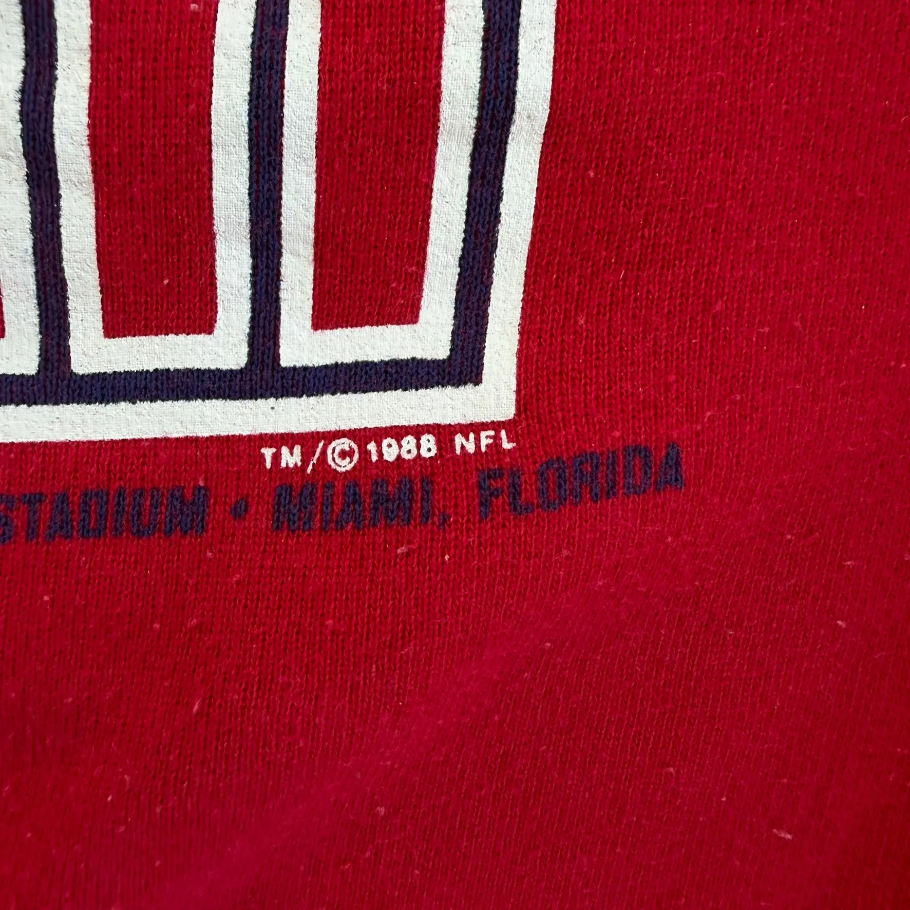 J- Vintage '88 San Francisco 49ers NFC Champs NFL Graphic Crewneck - L sold by HG Vintage product image thumbnail 3
