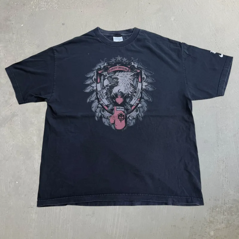 J- Vintage Y2K Nike Manny Pacquiao Graphic Tee - XL made by HG Vintage