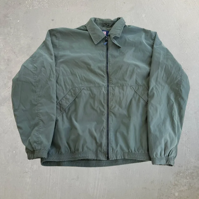 J- Vintage Ralph Lauren Chaps Zip Up Bomber Style Jacket - L made by HG Vintage