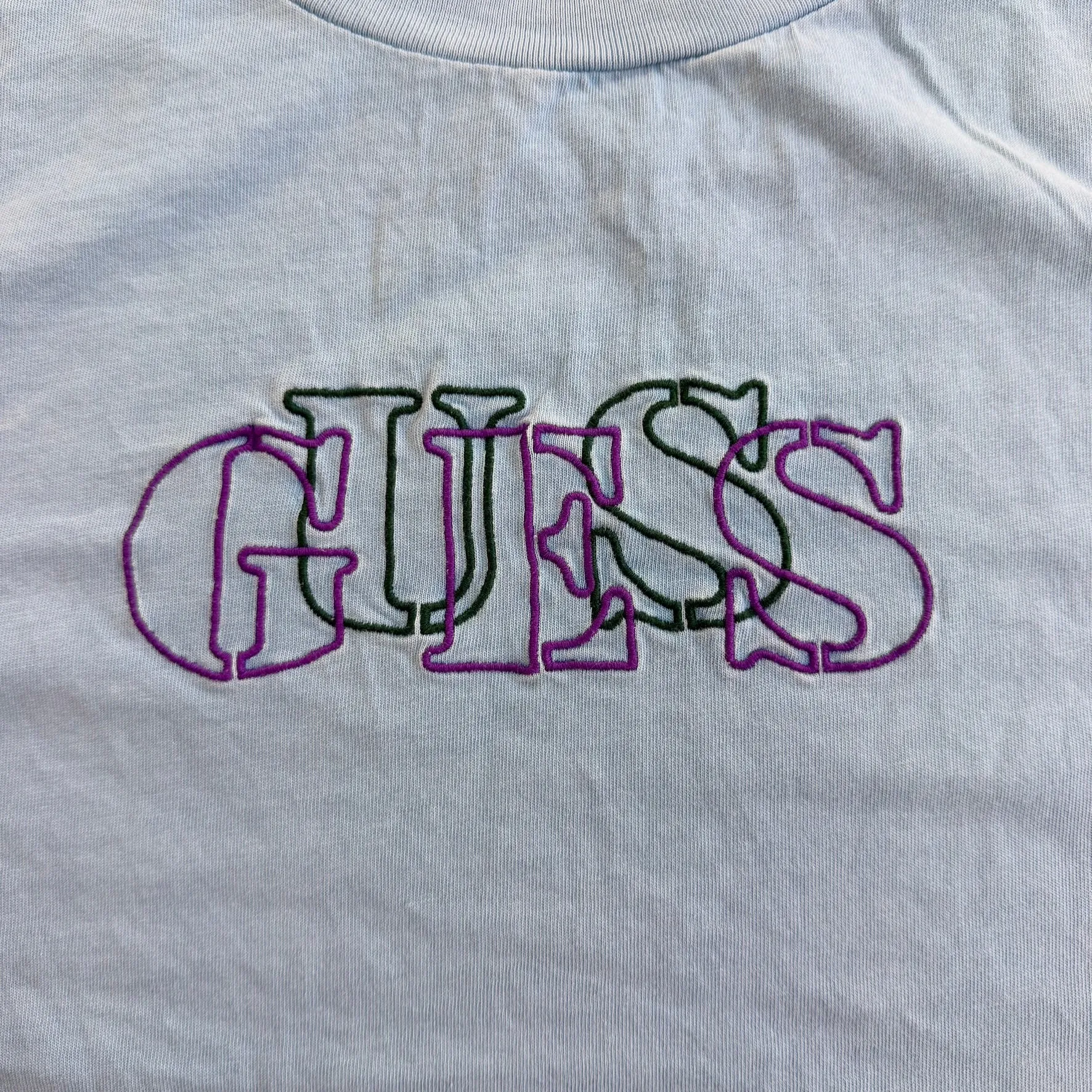 J- Vintage Guess Embroidered Text Tee - S sold by HG Vintage product image thumbnail 2