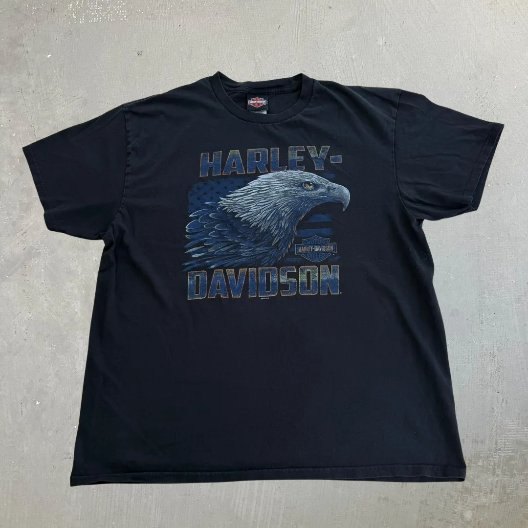 J- '18 Harley Davidson Missoula Montana Graphic Tee - XL sold by HG Vintage