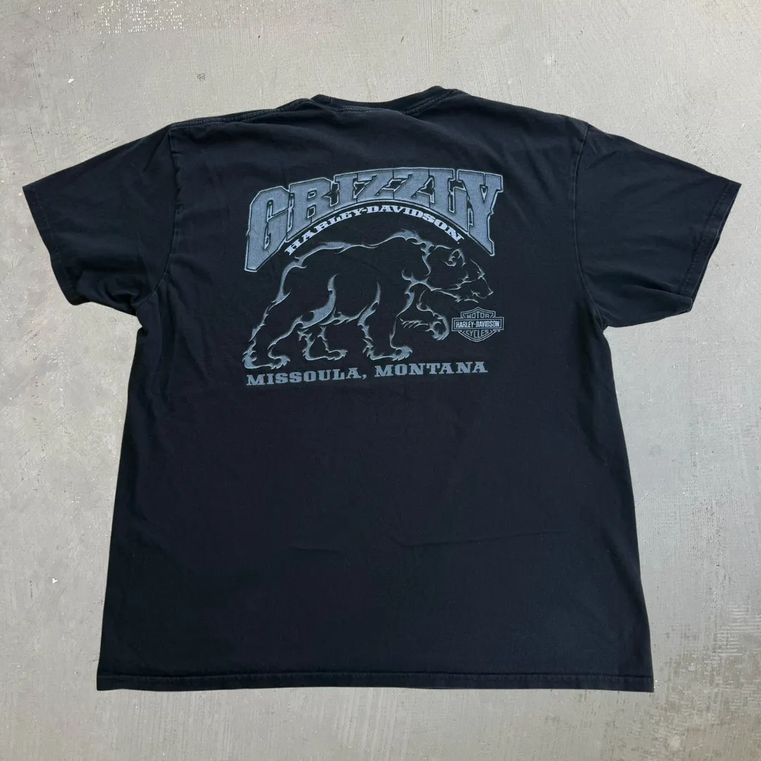 J- '18 Harley Davidson Missoula Montana Graphic Tee - XL sold by HG Vintage product image thumbnail 3