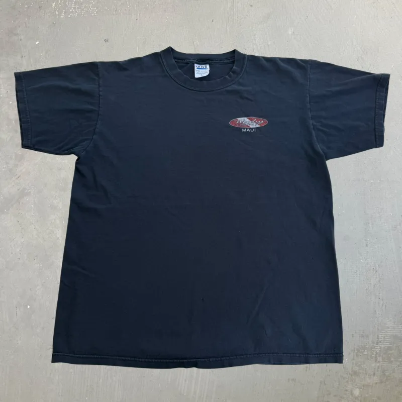J- Vintage '99 Maui & Sons Woody's Driving Team Graphic Tee - L made by HG Vintage
