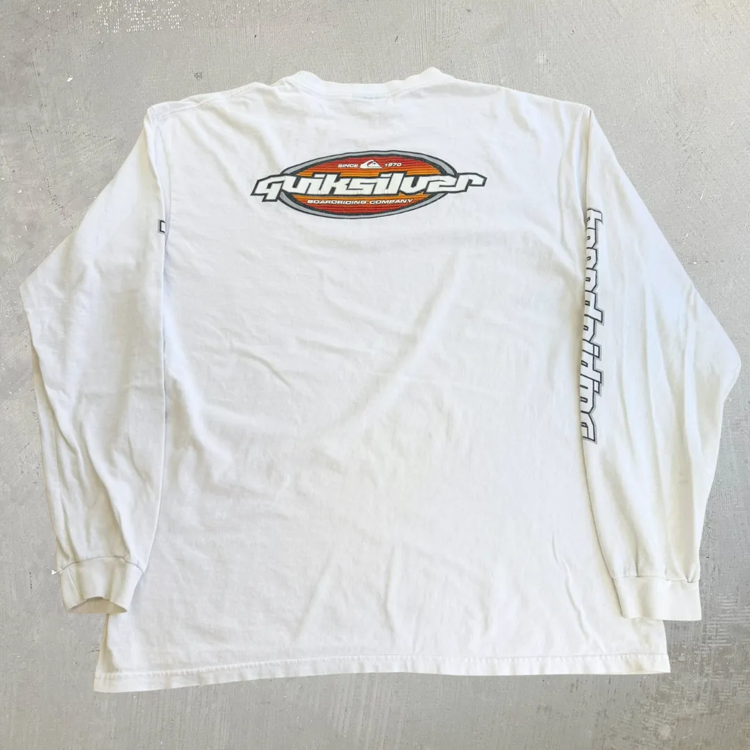 J- Vintage Quicksilver Boarding Company Graphic Long Sleeve Tee - XL sold by HG Vintage product image thumbnail 3
