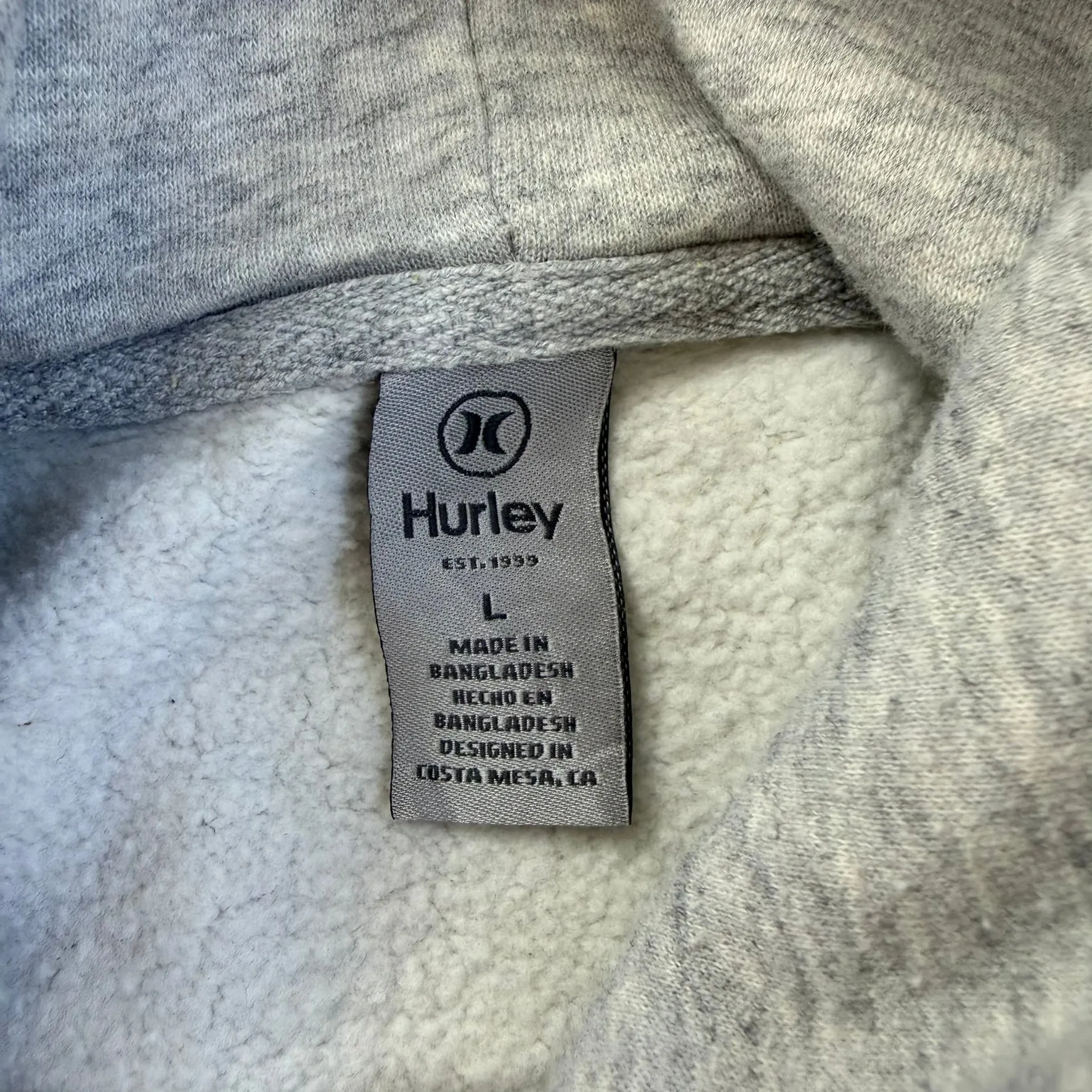 J- Vintage Hurley Trademark Logo & Graphic Hoodie - L sold by HG Vintage product image thumbnail 3
