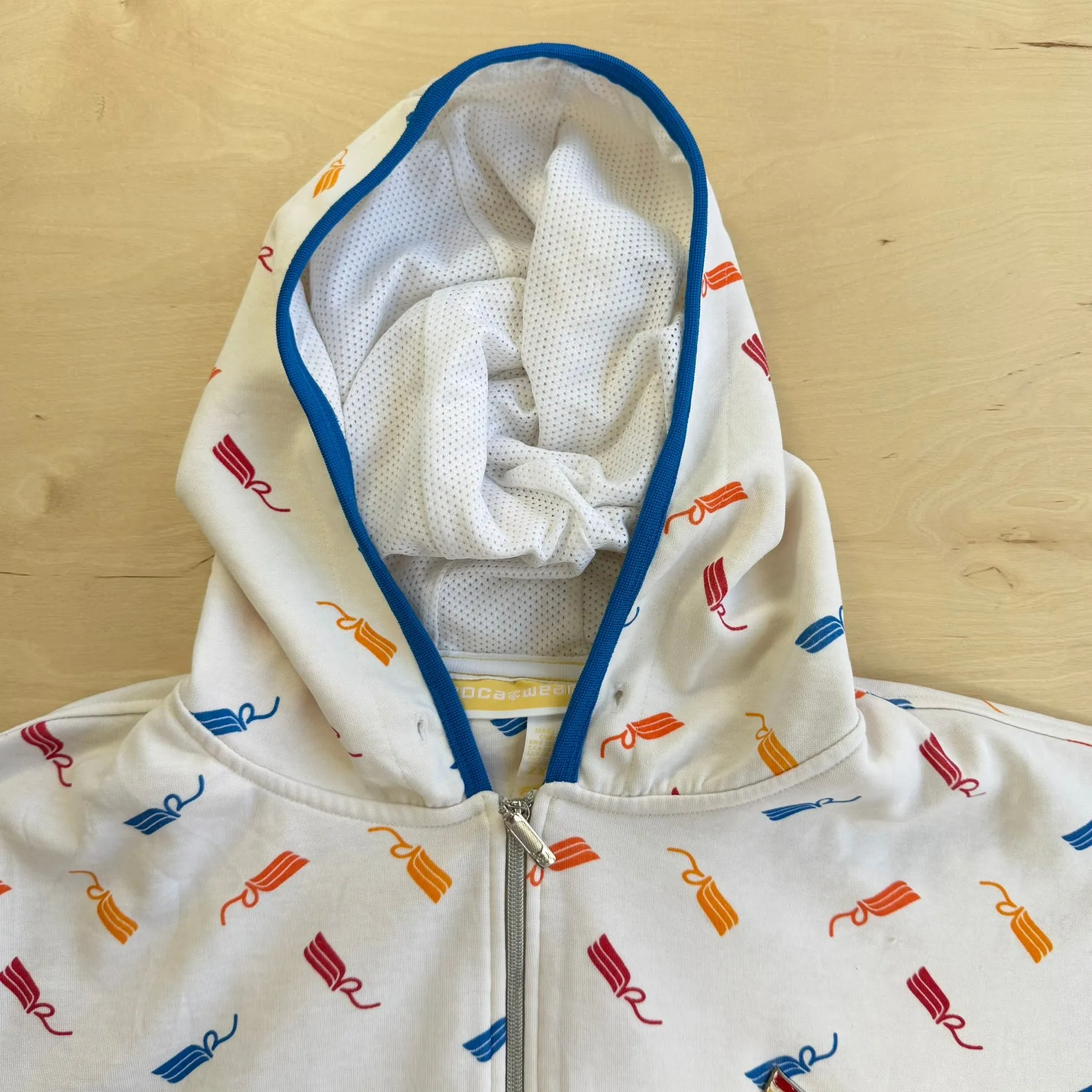 J- Vintage Rocawear Logo All Over Print Zip Up Hoodie - 2XL sold by HG Vintage product image thumbnail 3