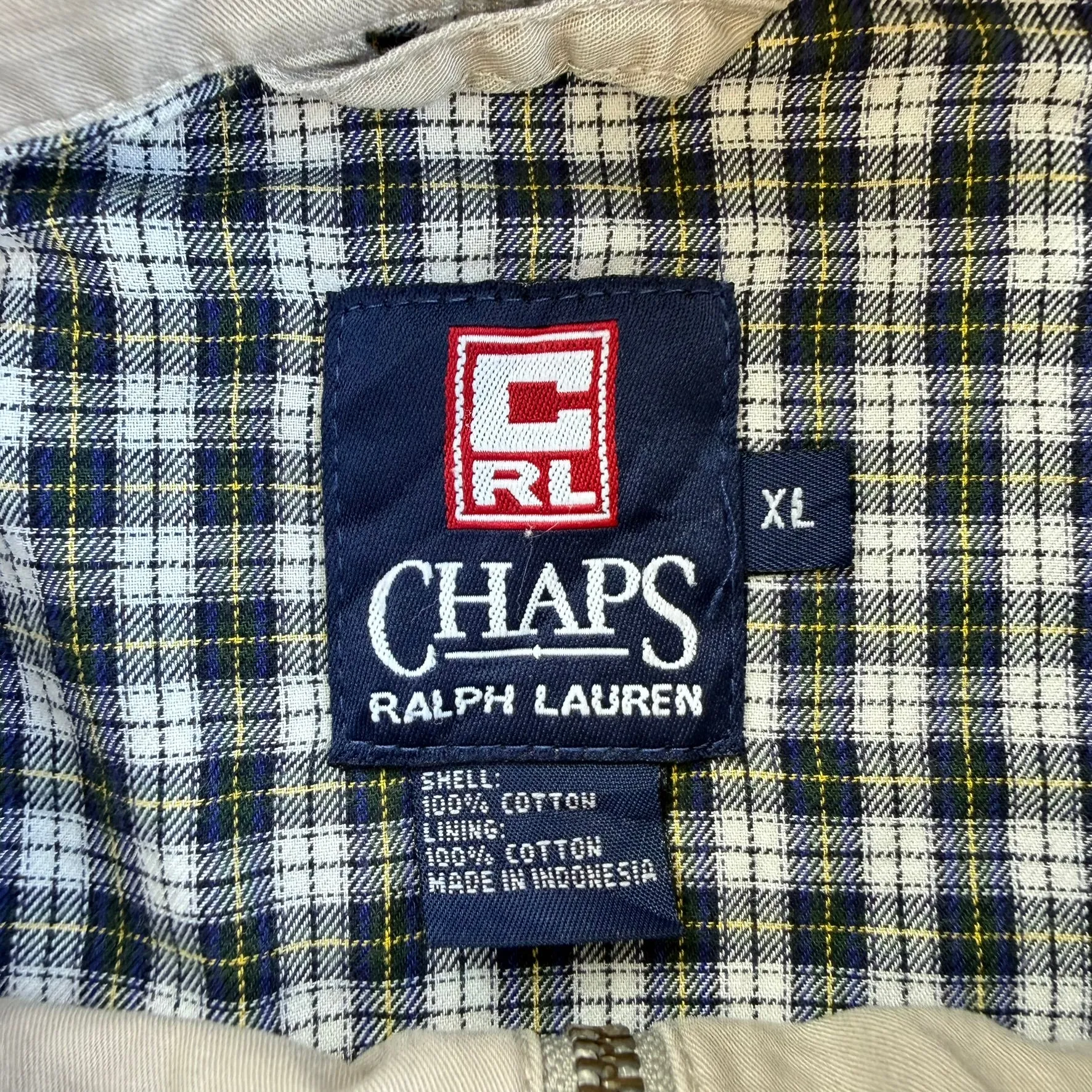 J- Vintage Ralph Lauren Chaps Harrington Jacket - XL sold by HG Vintage product image thumbnail 4