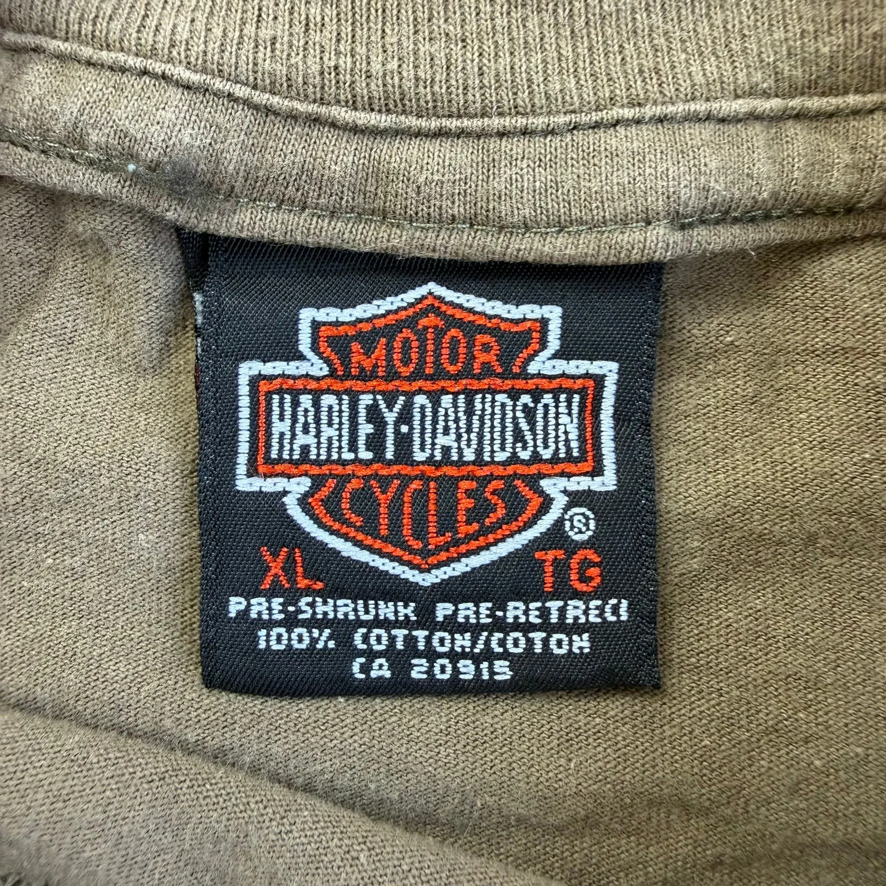 J- Vintage Harley Davidson London Ontario Canada Graphic Tee - XL sold by HG Vintage product image thumbnail 5