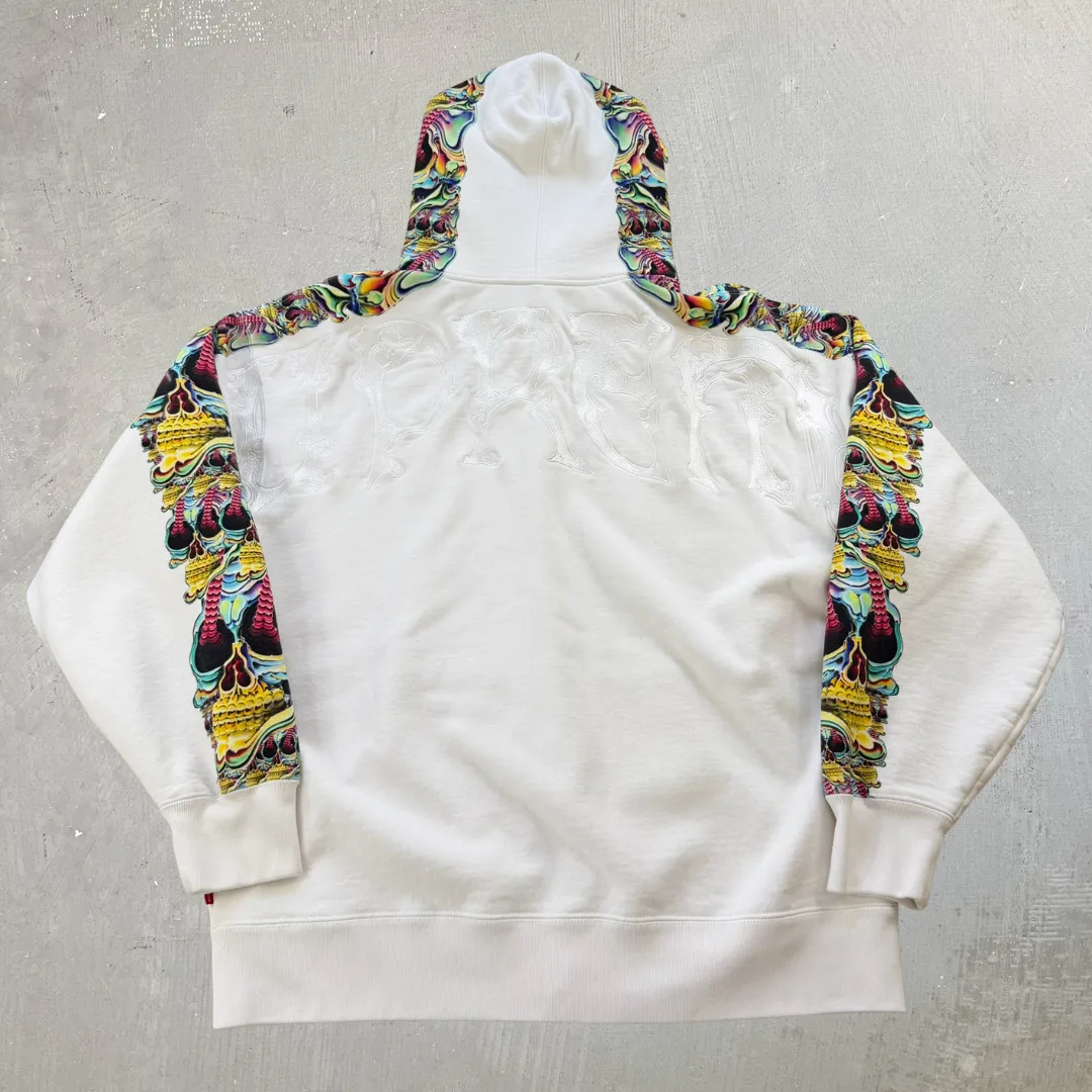 J- Supreme FW22 Skulls Zip Up Hoodie - L sold by HG Vintage product image thumbnail 2