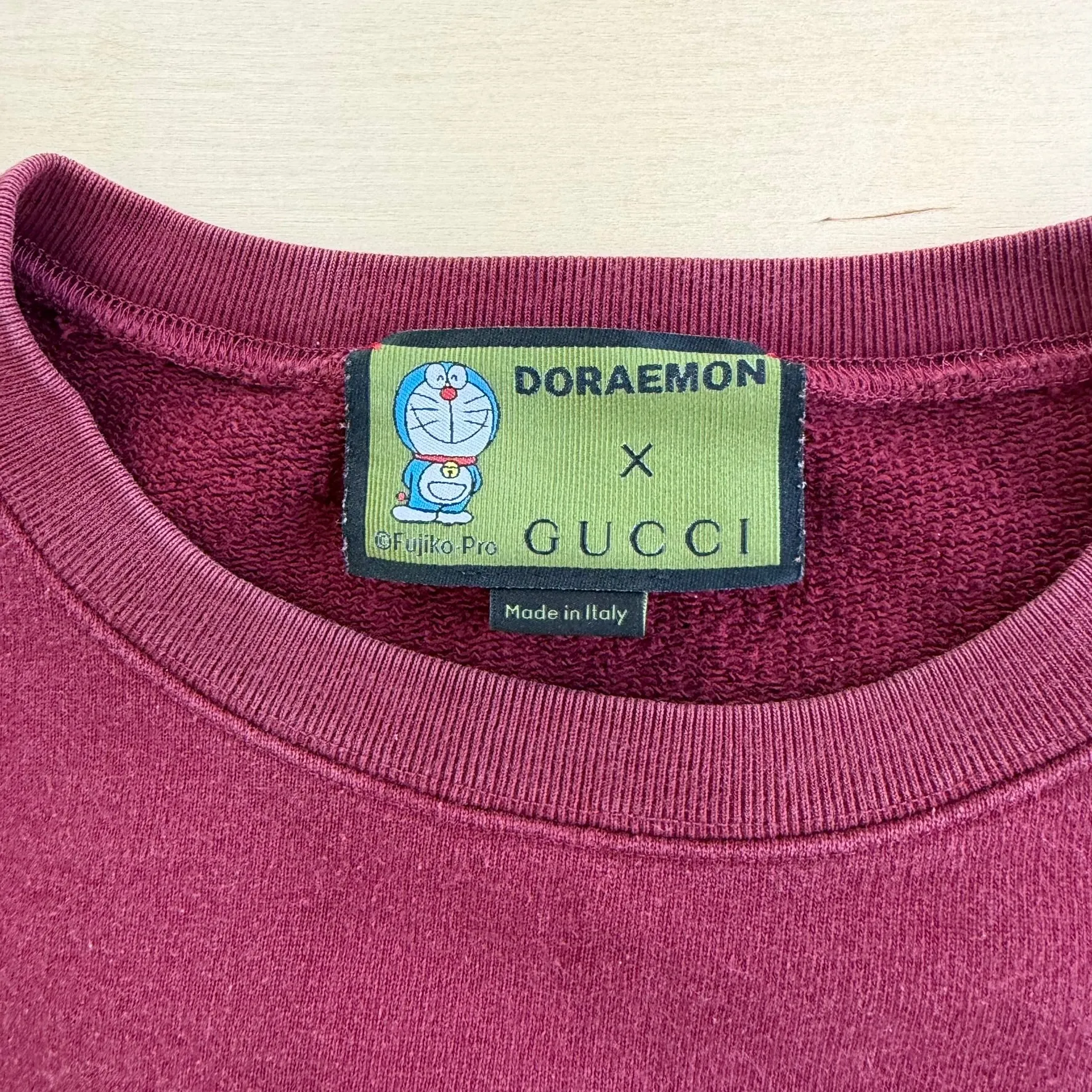 J- Bootleg Gucci Doraemon Text & Embroidered Graphic Crewneck - M sold by HG Vintage product image thumbnail 3