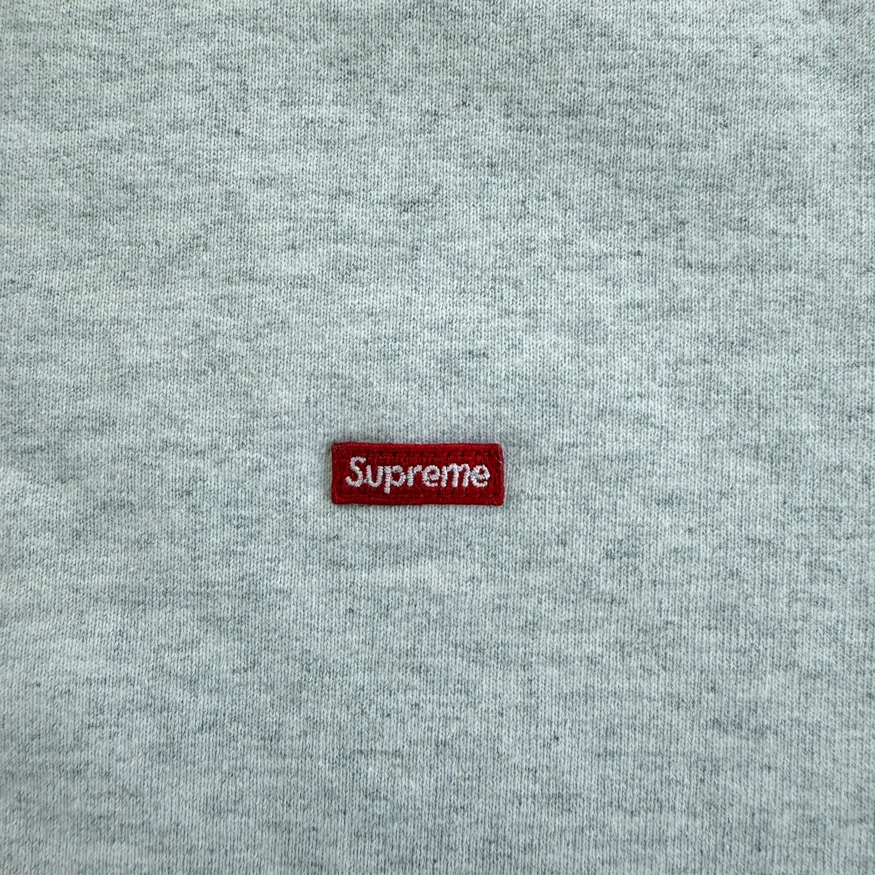 J- Supreme SS21 Small Box Logo Embroidered Grey Crewneck - M sold by HG Vintage product image thumbnail 3