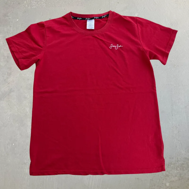 J- Vintage Sean John Embroidered Logo Tee - L made by HG Vintage