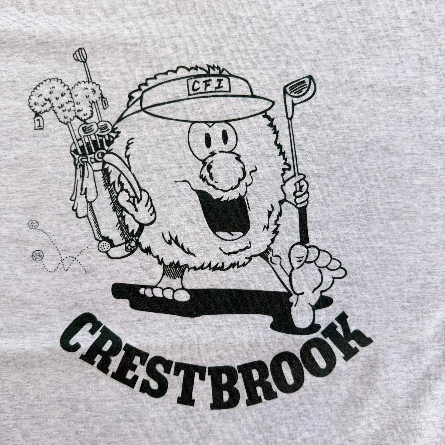 J- Vintage Crestbrook Golf Graphic Made In USA Single Stitch Tee - XL sold by HG Vintage product image thumbnail 2