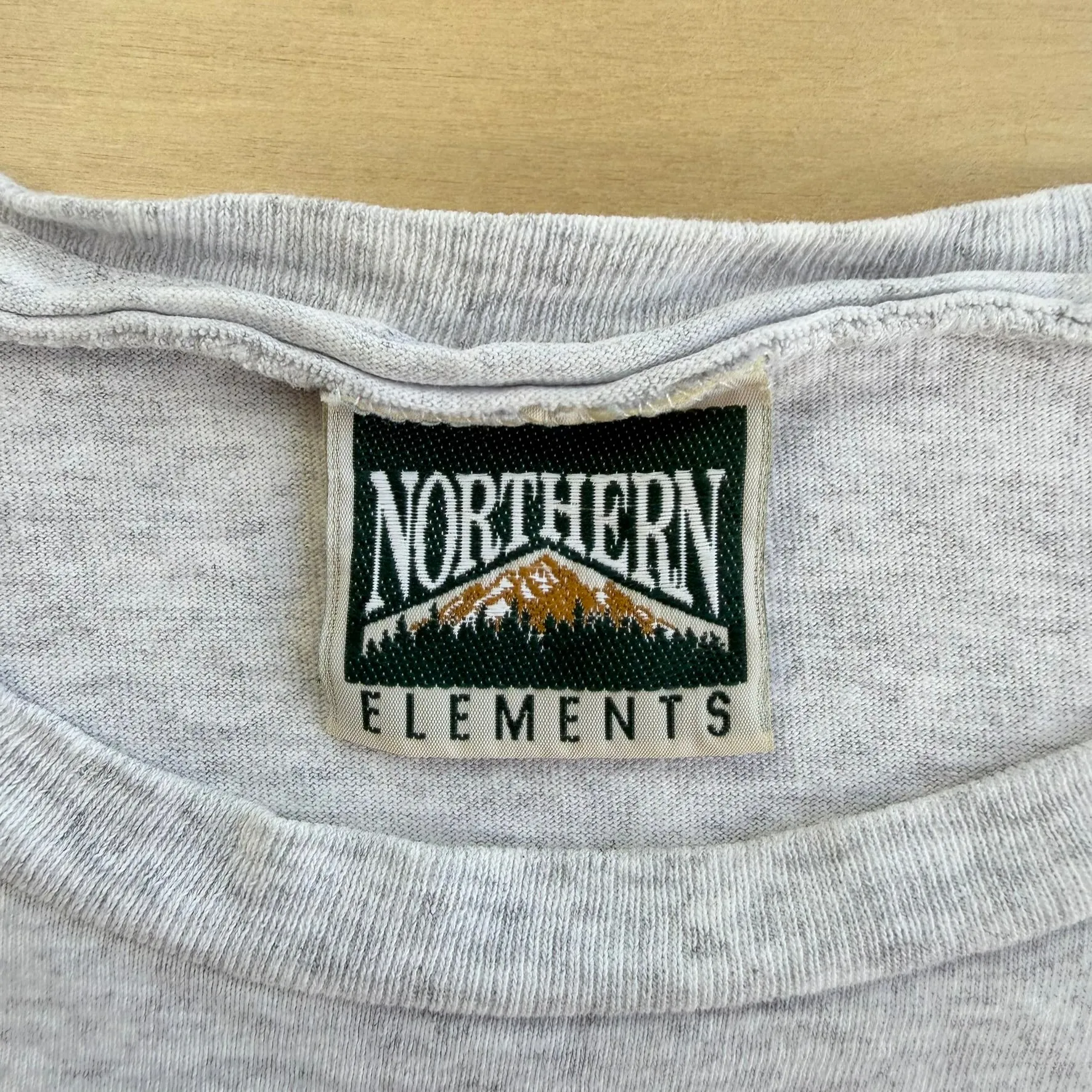 J- Vintage Northern Elements Too Many Fish Too Little Time Graphic Single Stitch Tee - XL sold by HG Vintage product image thumbnail 3