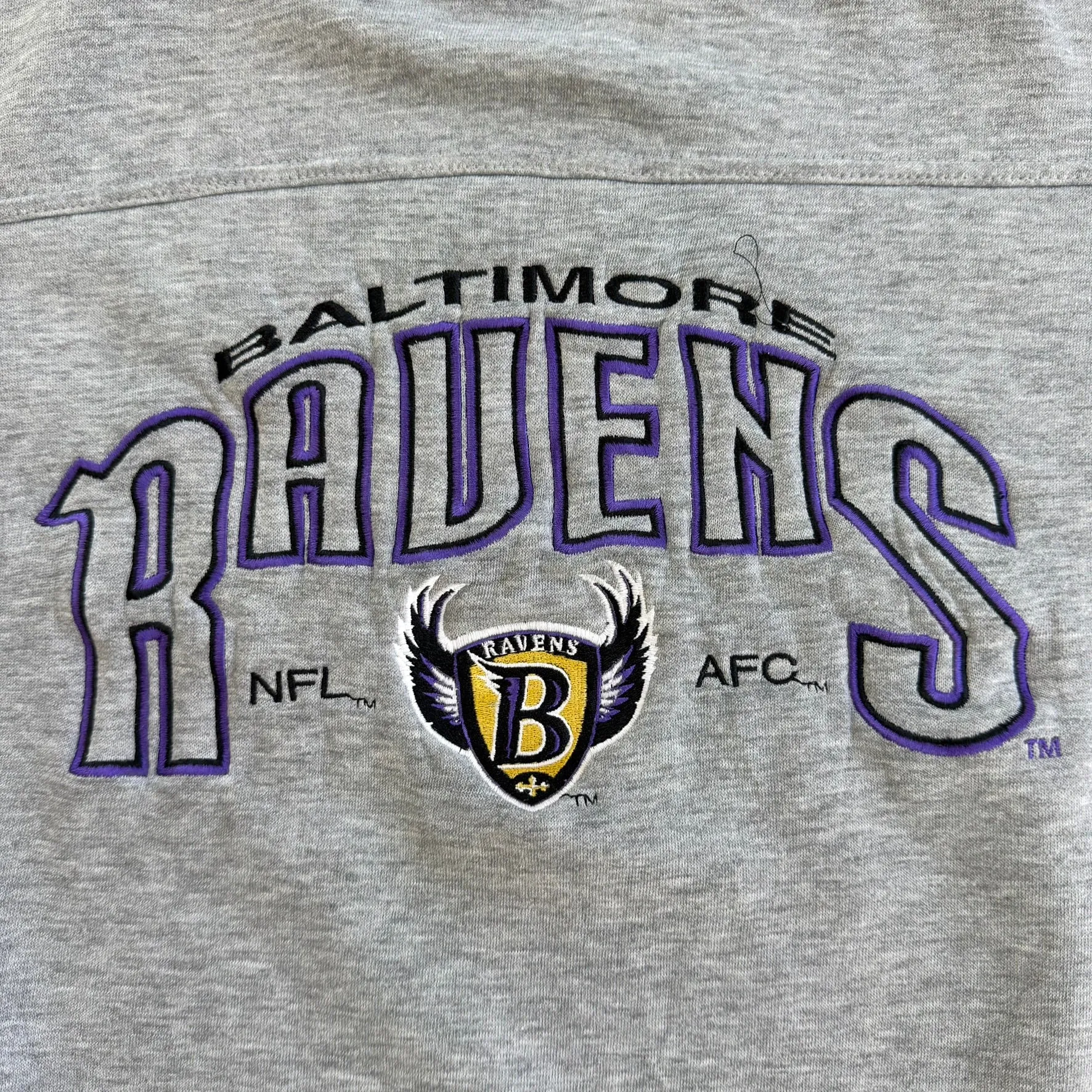 J- Vintage Baltimore Ravens NFL Lee Embroidered Logo & Text Crewneck - XL sold by HG Vintage product image thumbnail 2