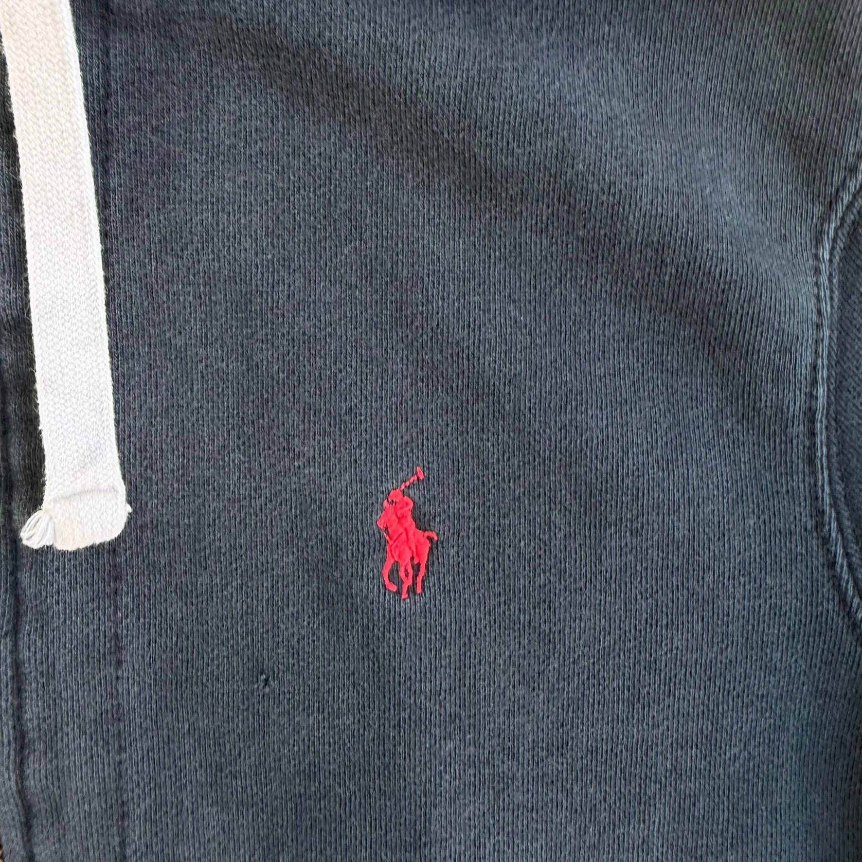 J- Vintage 90s Polo RL Embroidered Logo Zip Up Hoodie - M sold by HG Vintage product image thumbnail 3