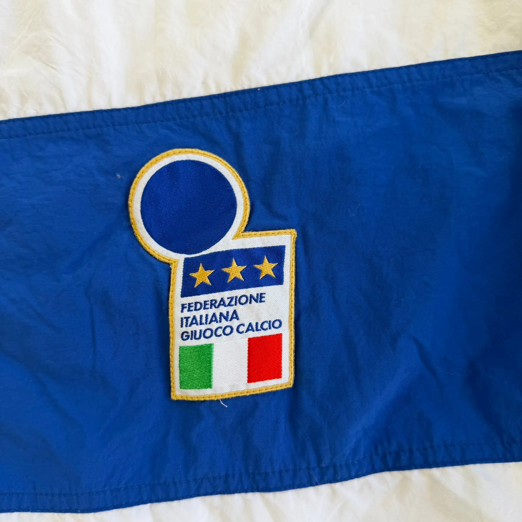 J- Vintage 90s Nike Italy National Football Team Training Lightweight Jacket - XL sold by HG Vintage product image thumbnail 3