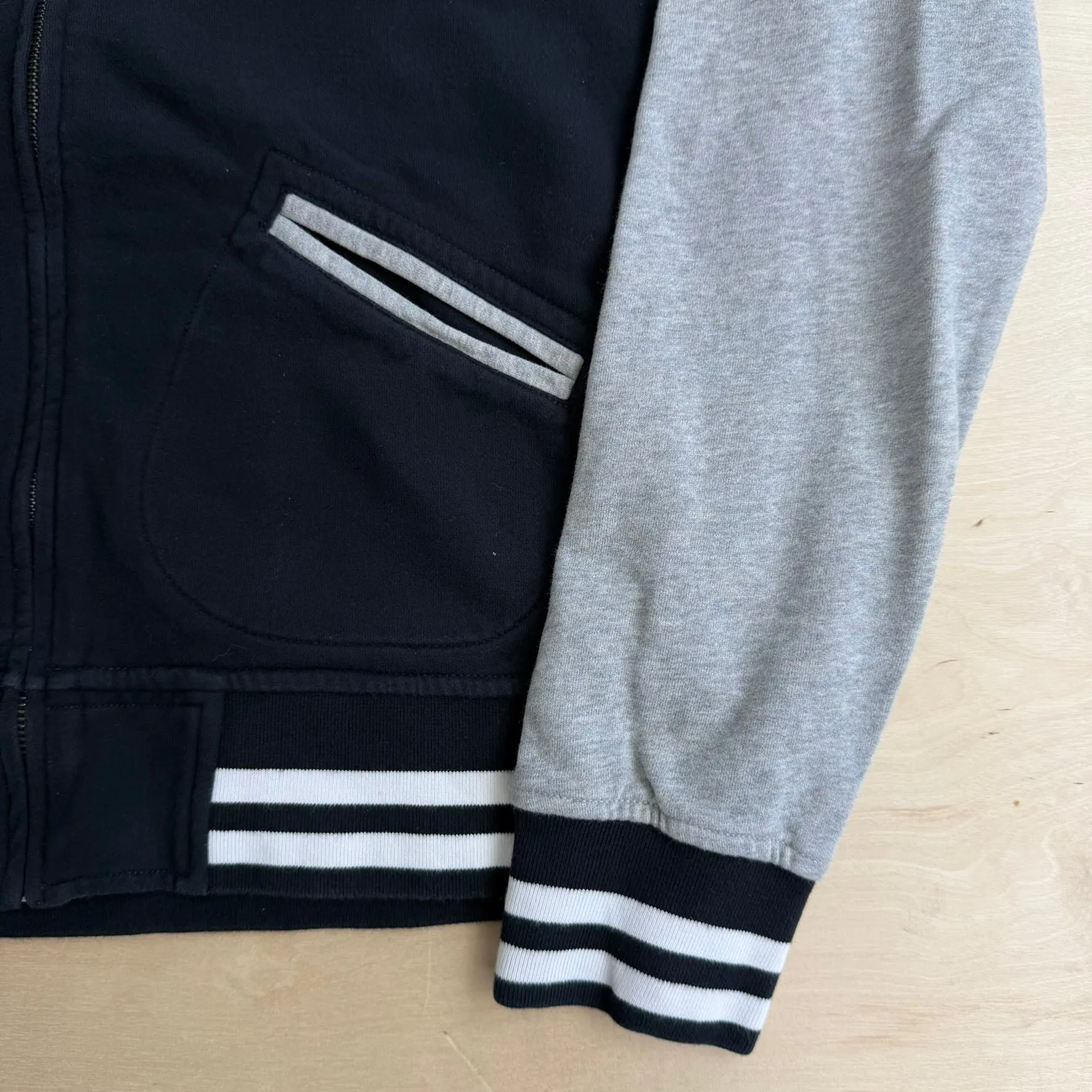 J- Vintage 90s Polo RL Embroidered Logo Zip Up Sweatshirt Track Jacket - L sold by HG Vintage product image thumbnail 4