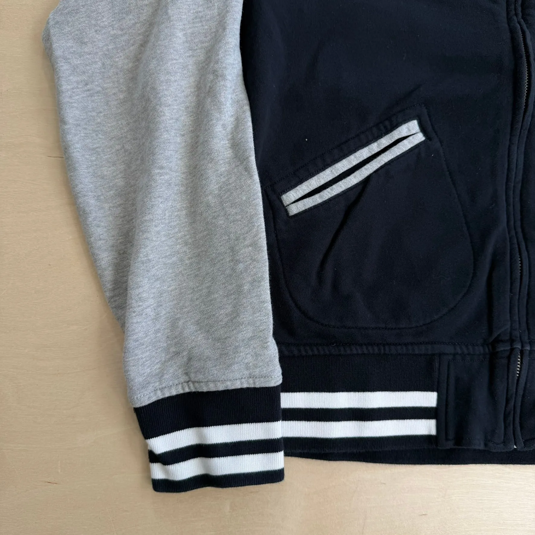 J- Vintage 90s Polo RL Embroidered Logo Zip Up Sweatshirt Track Jacket - L sold by HG Vintage product image thumbnail 5
