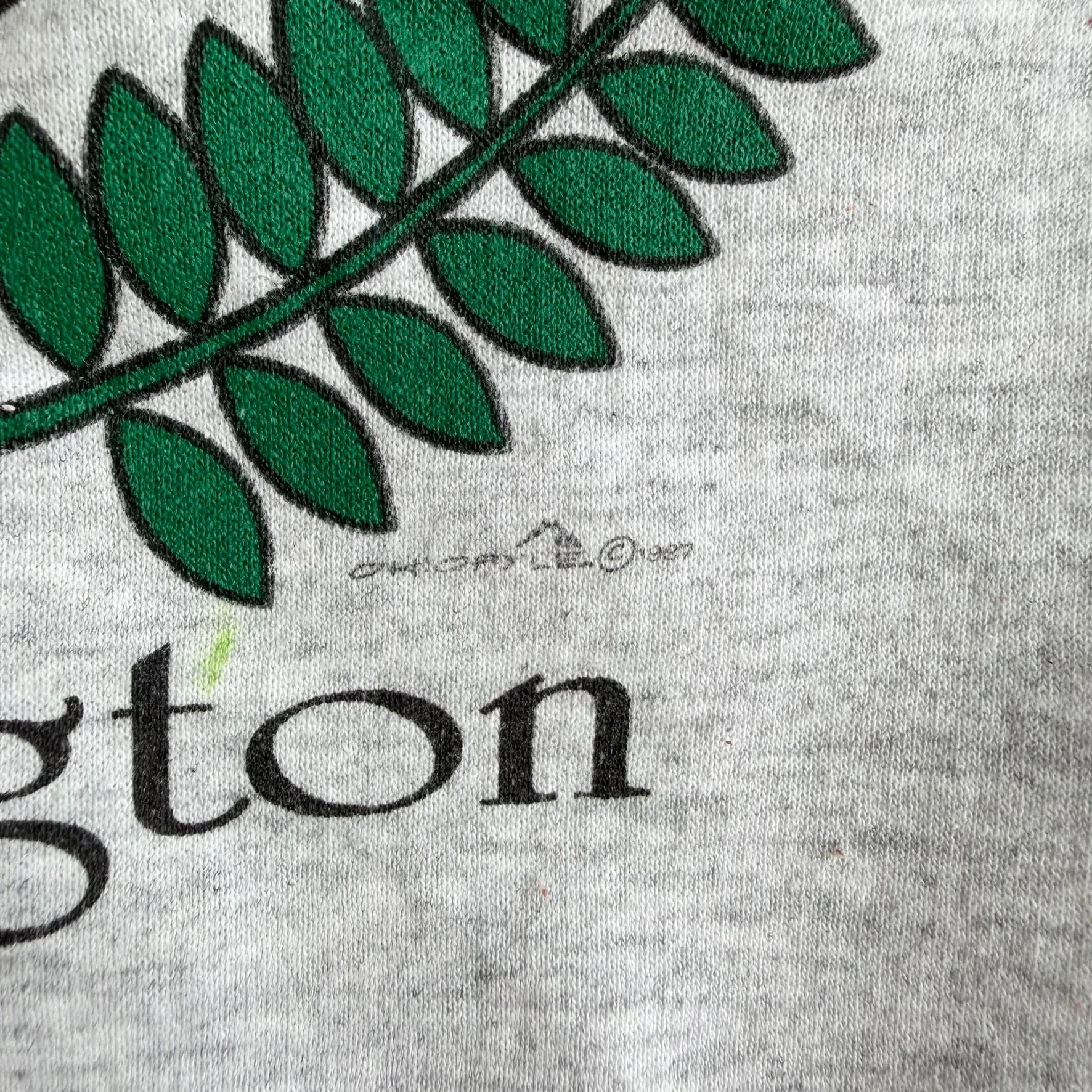 J- Vintage '87 The Seal Of George Washington Bellingham Washington Graphic Crewneck - XL sold by HG Vintage product image thumbnail 3
