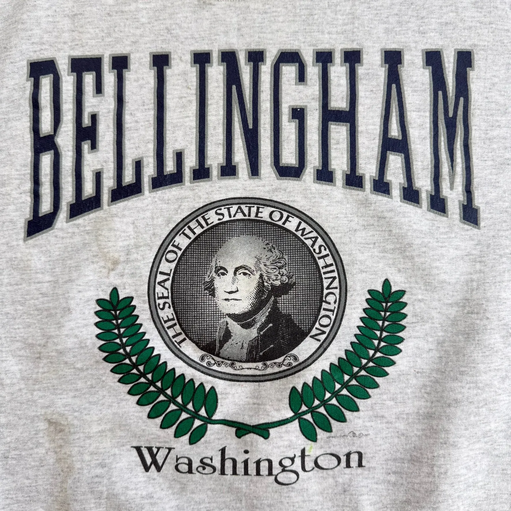 J- Vintage '87 The Seal Of George Washington Bellingham Washington Graphic Crewneck - XL sold by HG Vintage product image thumbnail 2