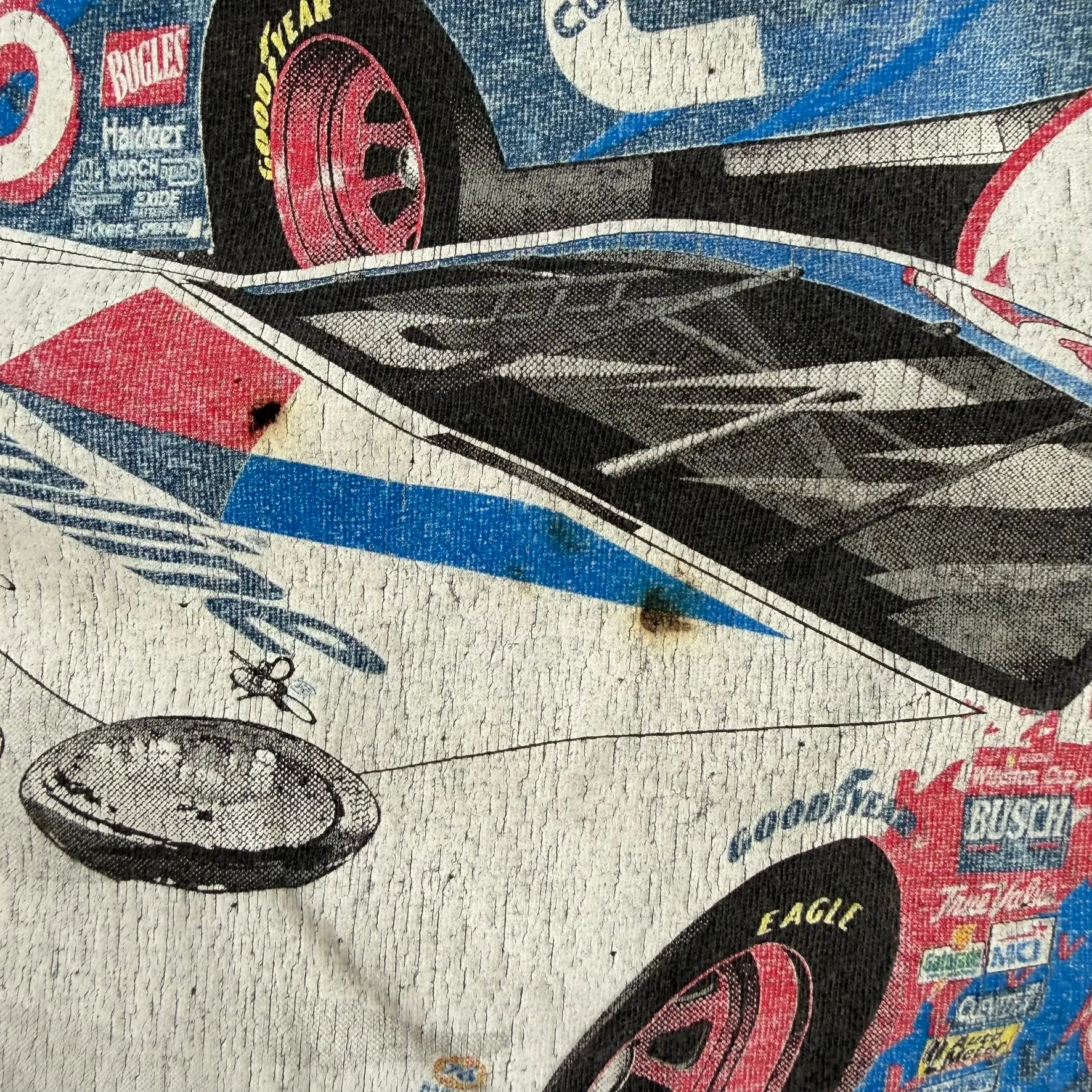 J- Vintage '99 Nascar Mark Martin Car Graphic Tee - XL sold by HG Vintage product image thumbnail 5