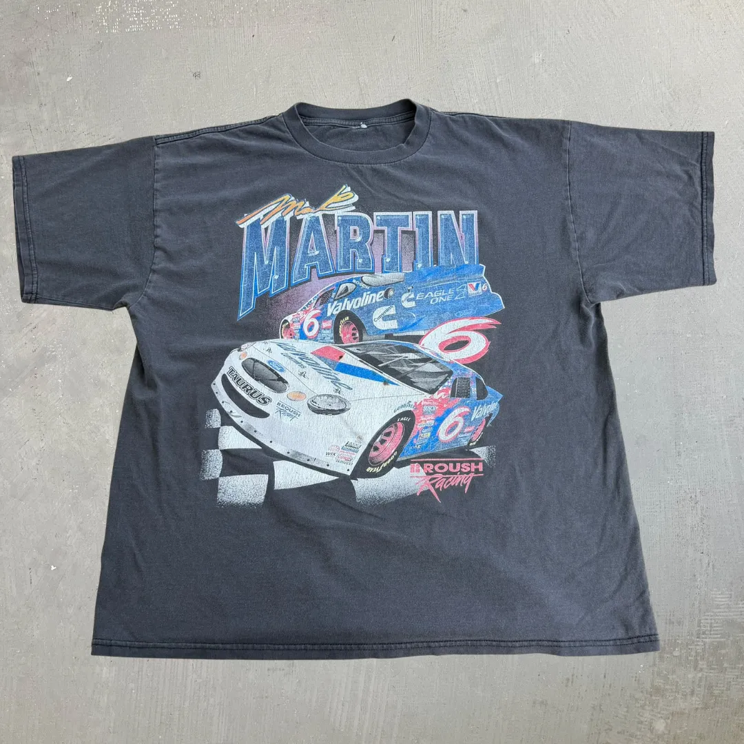 J- Vintage '99 Nascar Mark Martin Car Graphic Tee - XL sold by HG Vintage
