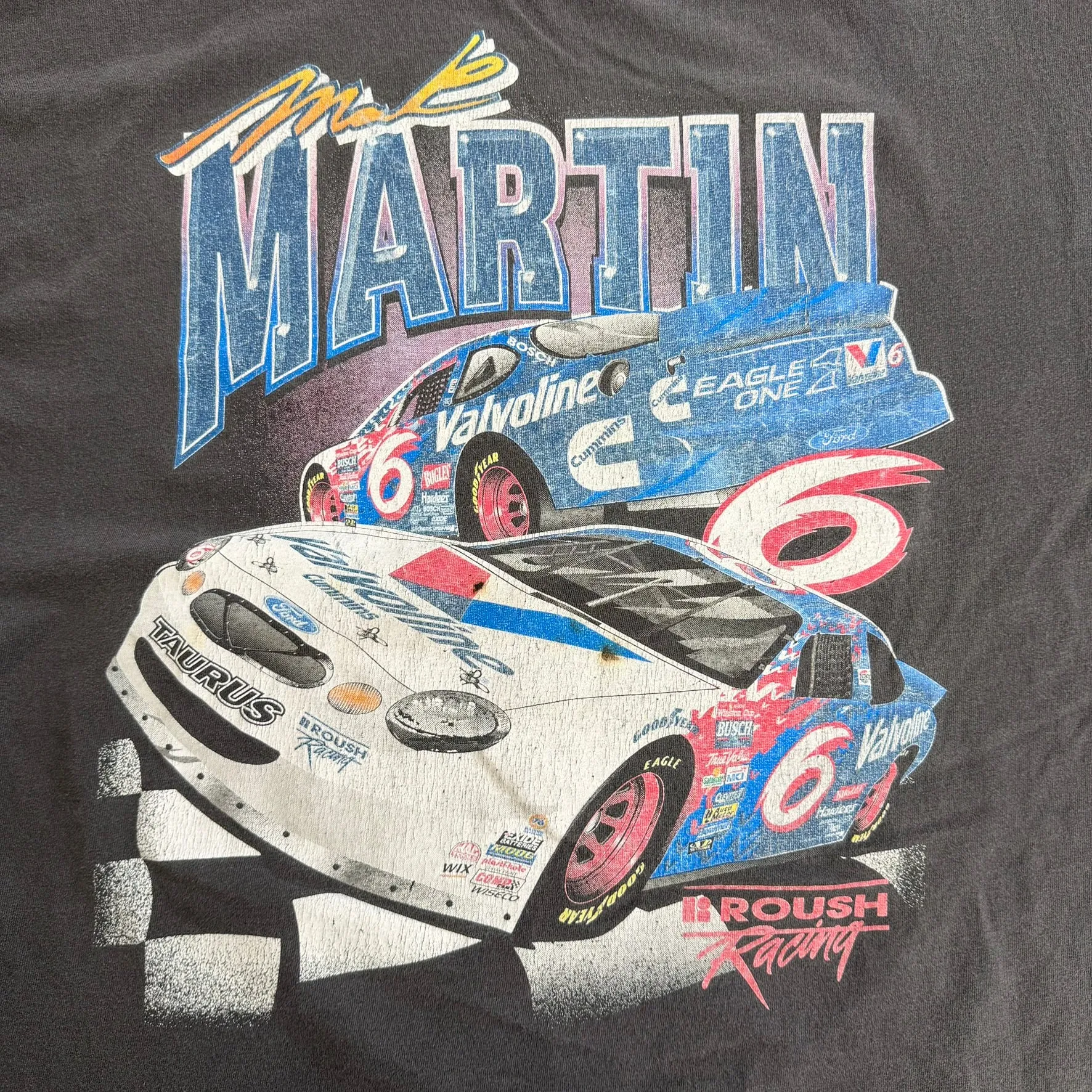 J- Vintage '99 Nascar Mark Martin Car Graphic Tee - XL sold by HG Vintage product image thumbnail 2