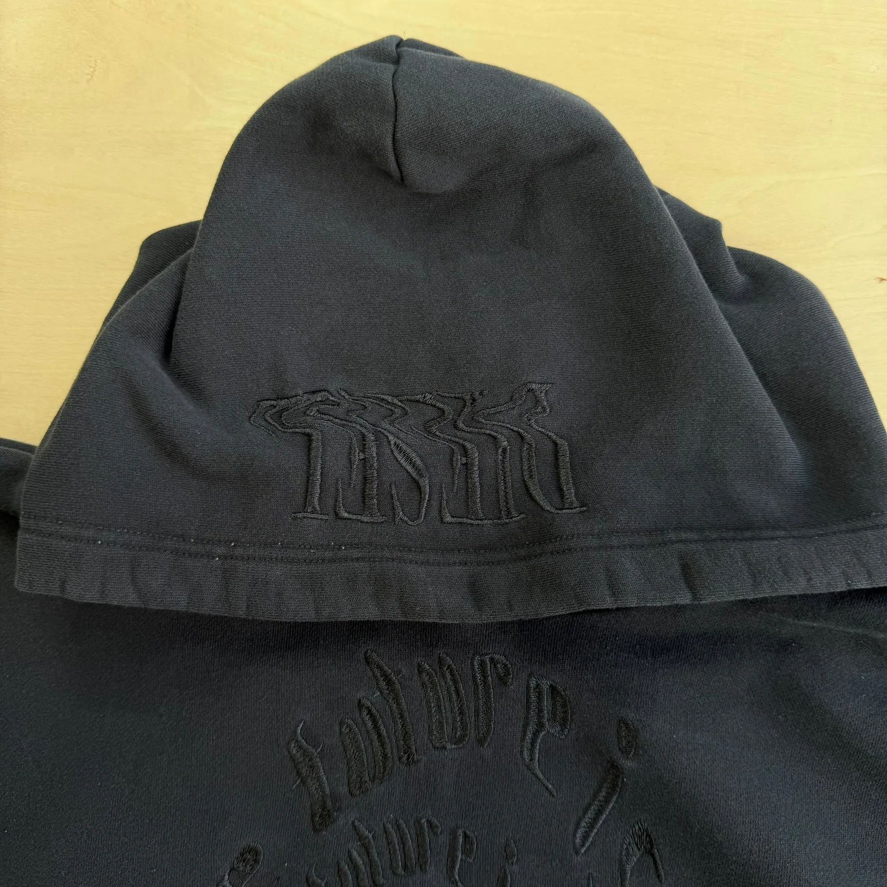 J- Vintage Diesel The Future Is Here Now Embroidered Swirl Hoodie - L sold by HG Vintage product image thumbnail 3