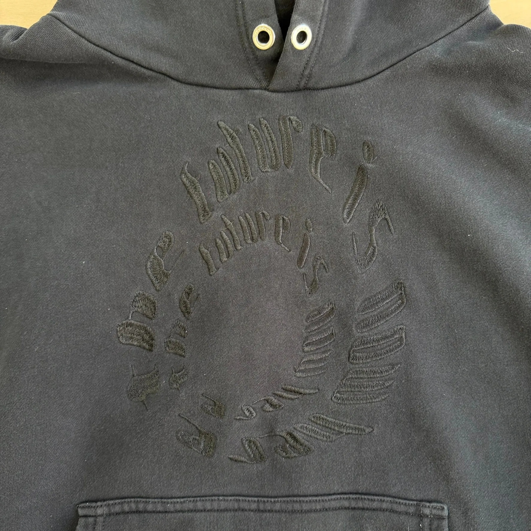 J- Vintage Diesel The Future Is Here Now Embroidered Swirl Hoodie - L sold by HG Vintage product image thumbnail 2