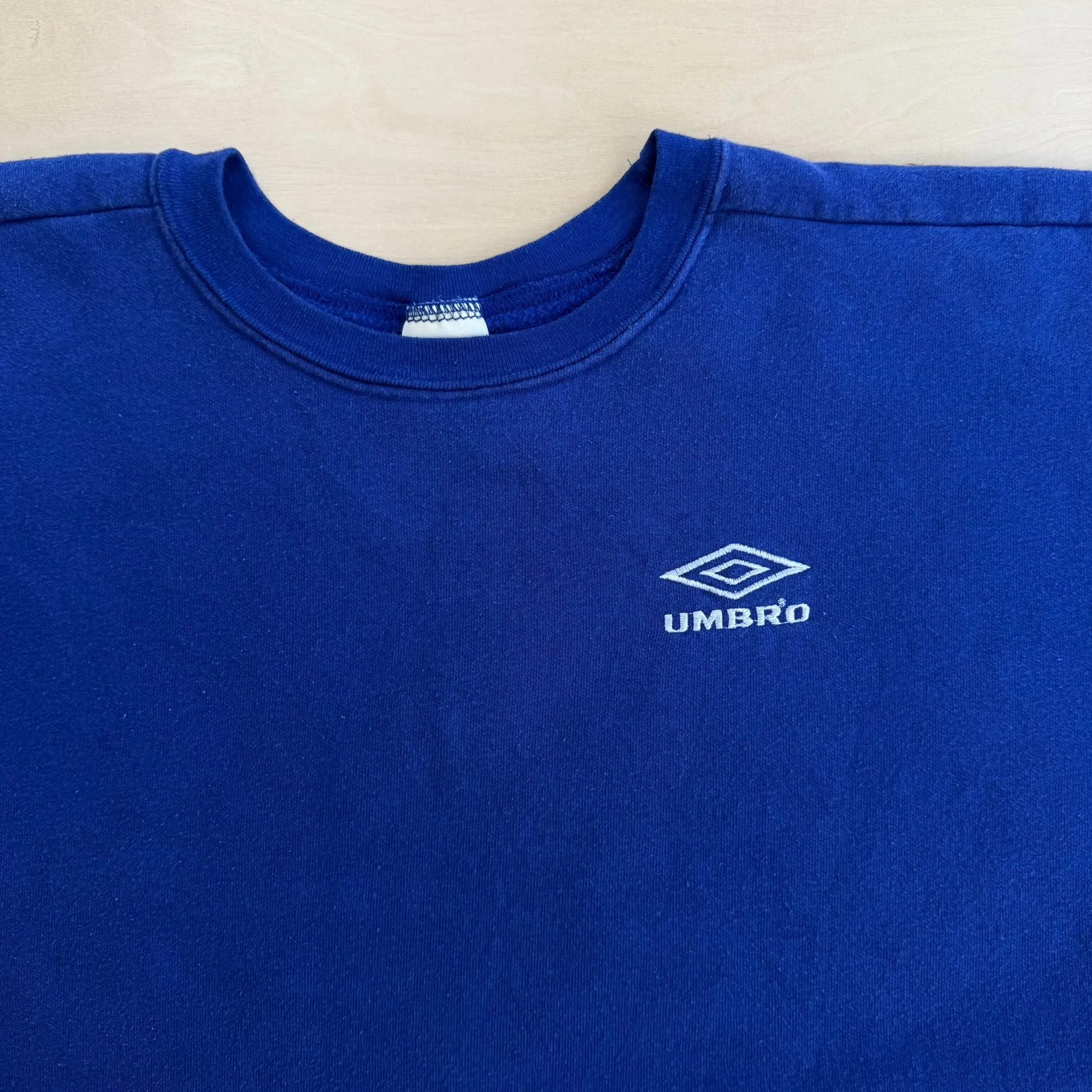 J- Vintage 90s Umbro Embroidered Logo Made In USA Crewneck - 2XL sold by HG Vintage product image thumbnail 2