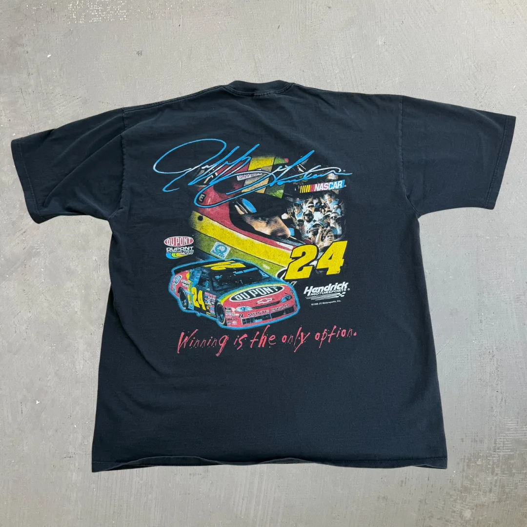 J- Vintage '98 Nascar Jeff Gordon Winning Is The Only Option Car Graphic Tee - L sold by HG Vintage product image thumbnail 3