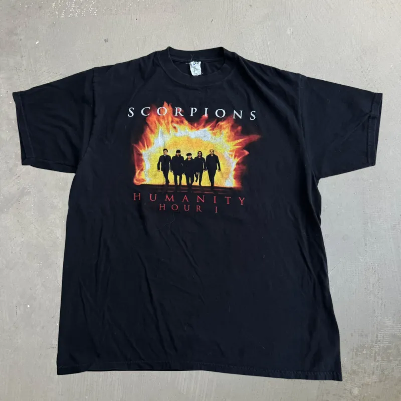 J- Vintage '07 Humanity Hour 1 World Tour Picture Tee - XL made by HG Vintage