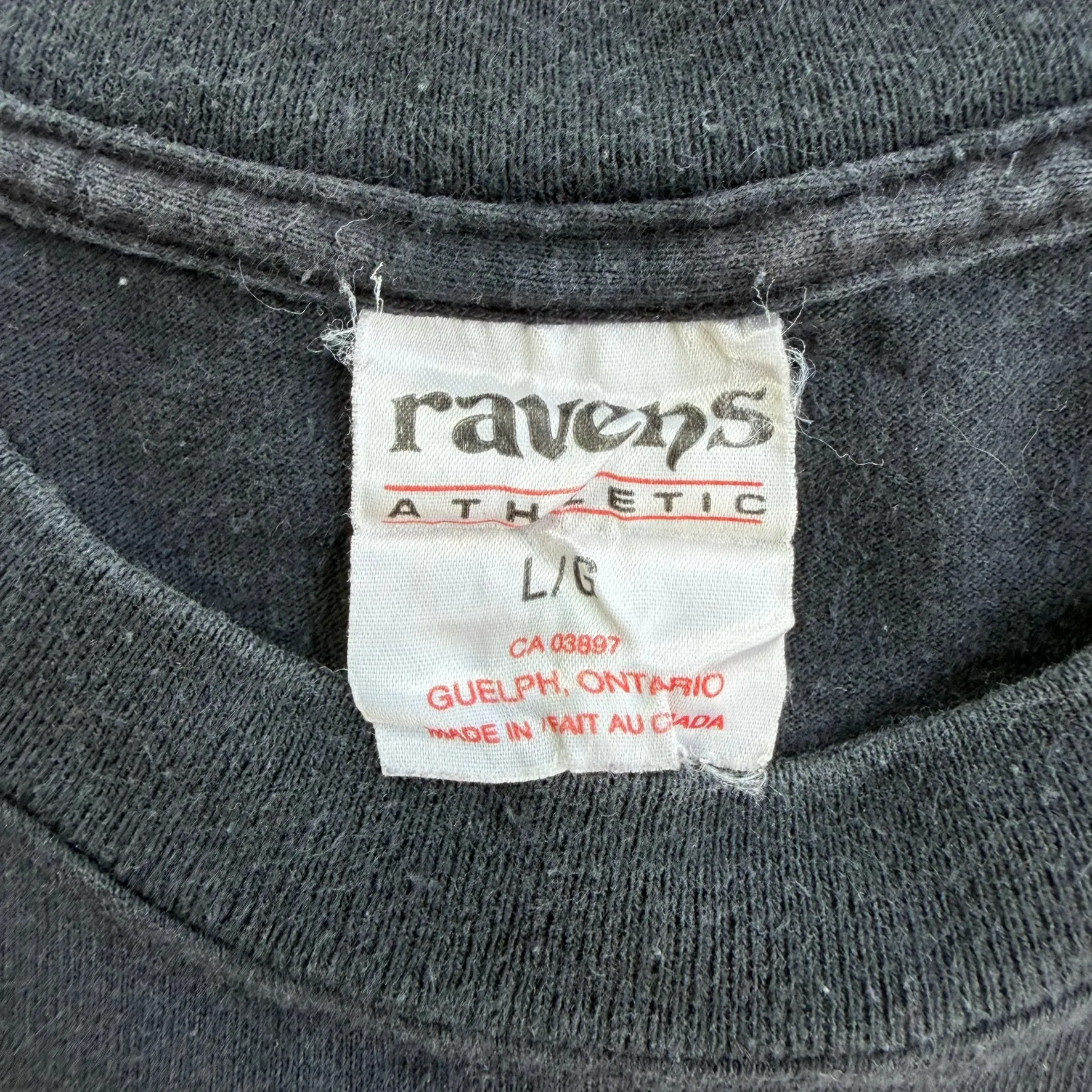 J- Vintage '93 Vancouver Canucks NHL Logo Text & Graphic Single Stitch Tee - L sold by HG Vintage product image thumbnail 4