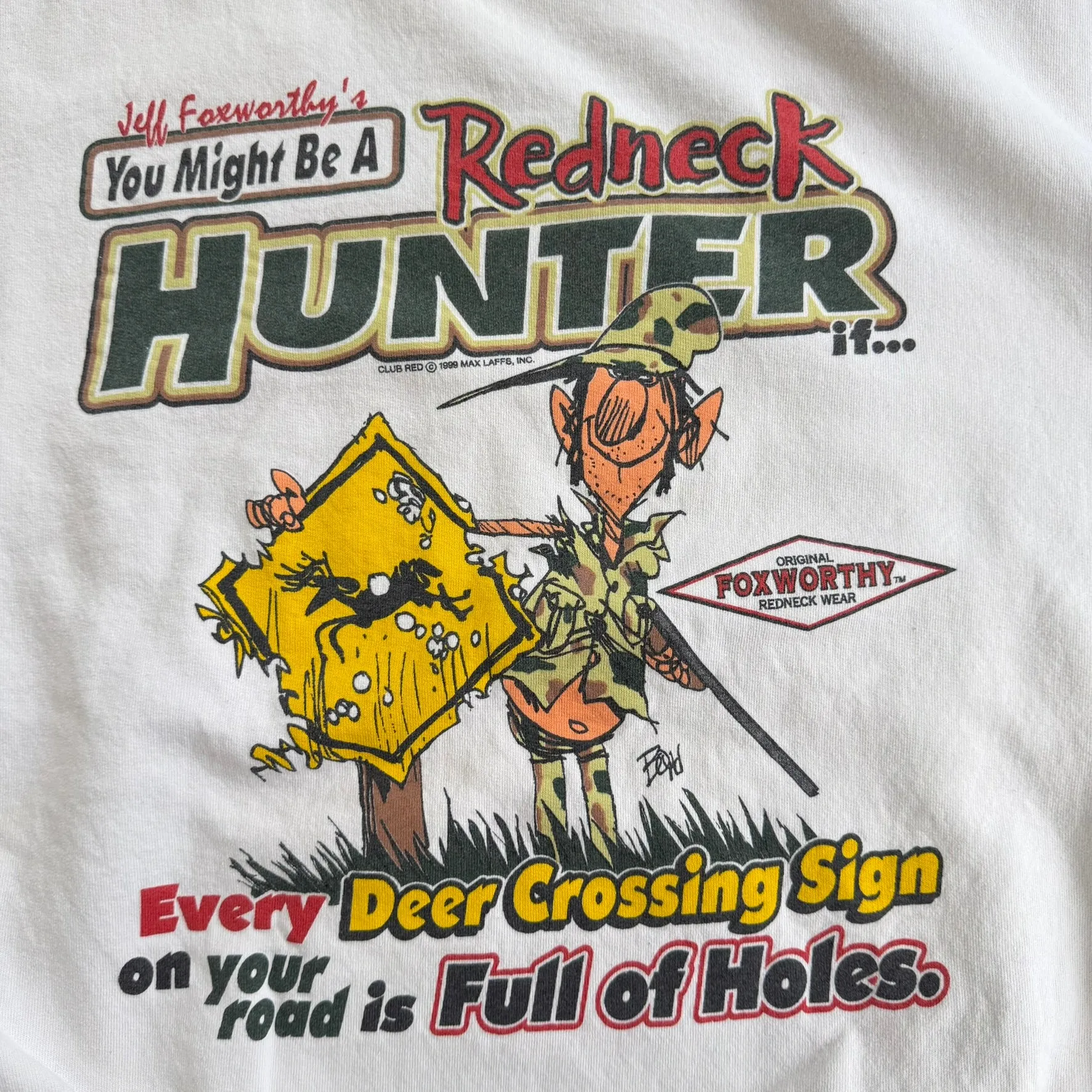 J- Vintage '99 Jeff Foxworthy's Redneck Wear Graphic Crewneck - 2XL sold by HG Vintage product image thumbnail 2