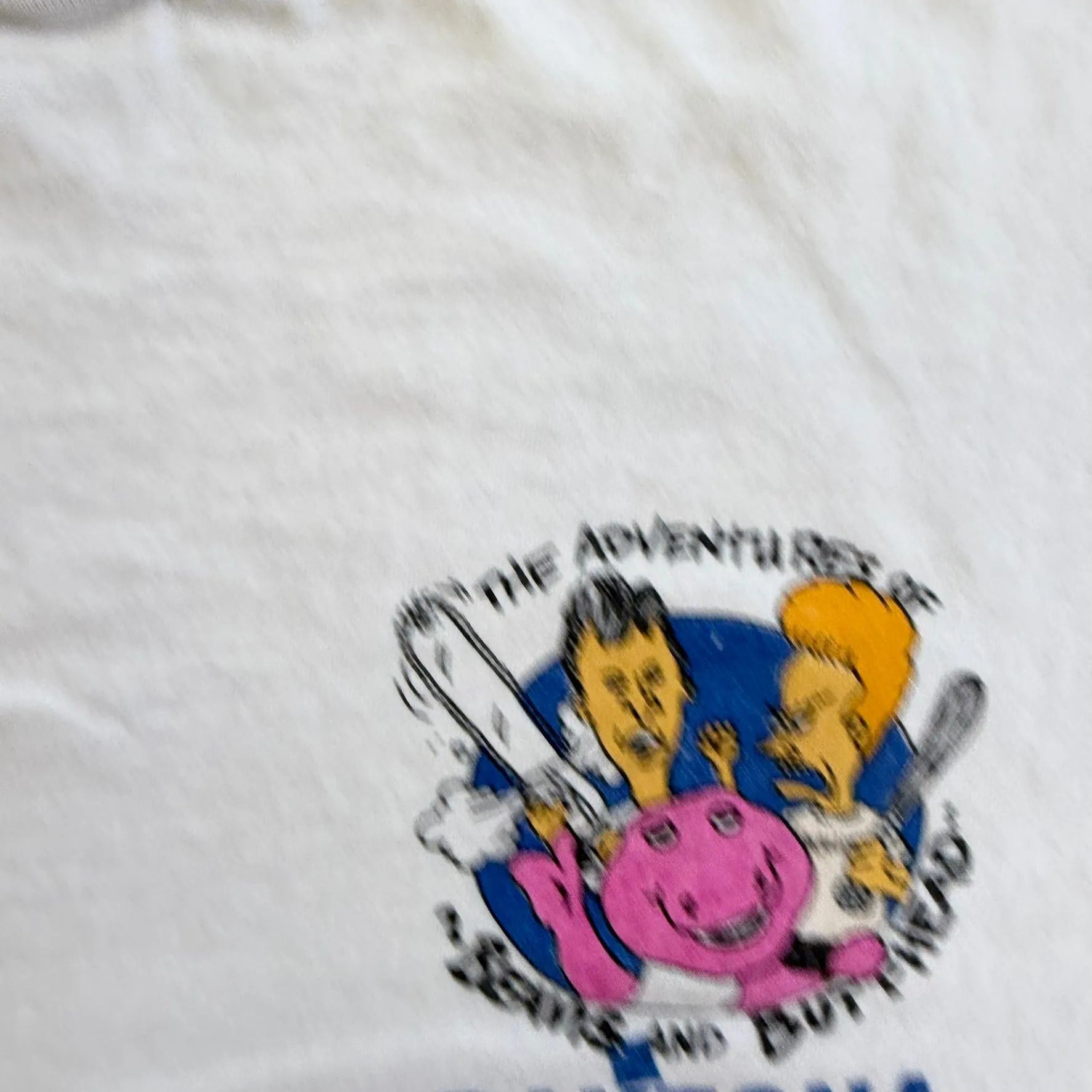 J- Vintage '94 The Adventures Of Beavis & Butthead Daytona Spring Break Graphic Single Stitch Tee - XL sold by HG Vintage product image thumbnail 3