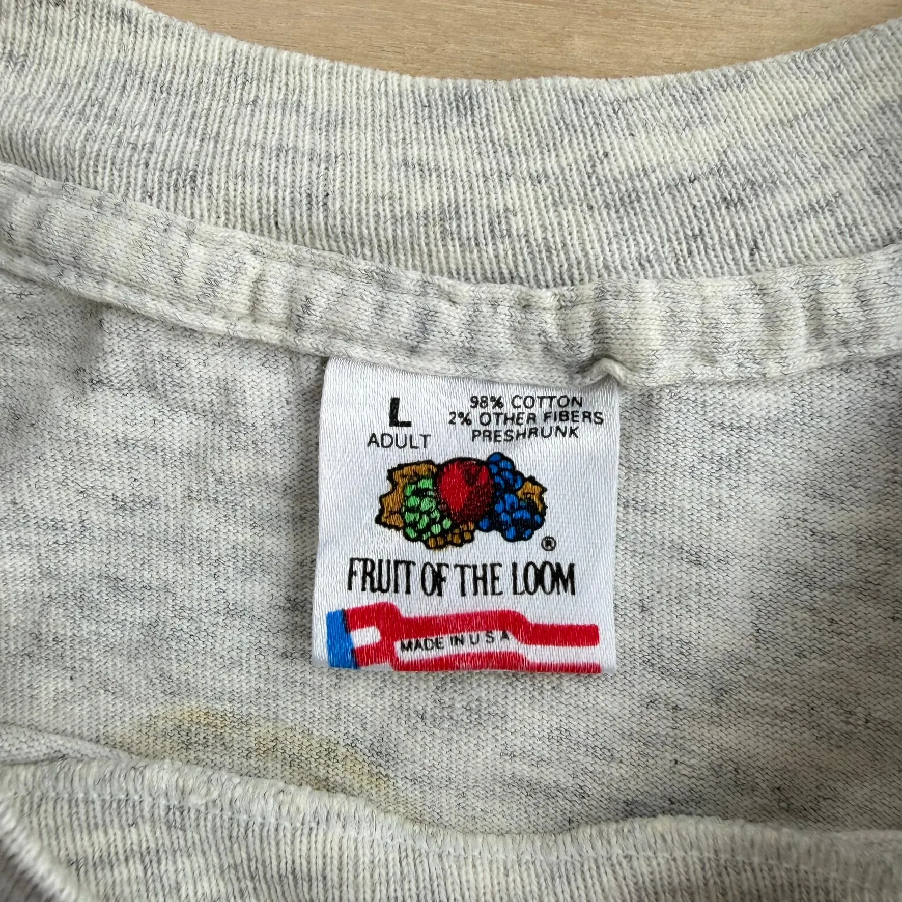J- Vintage '94 George Strait USA Tour Picture Made In USA Single Stitch Tee - L sold by HG Vintage product image thumbnail 5