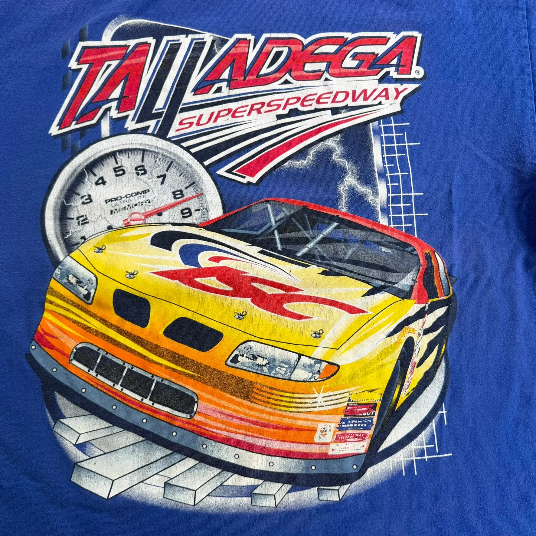 J- Vintage '00 Nascar Talladega Super Speedway Car Graphic Tee - XL sold by HG Vintage product image thumbnail 2