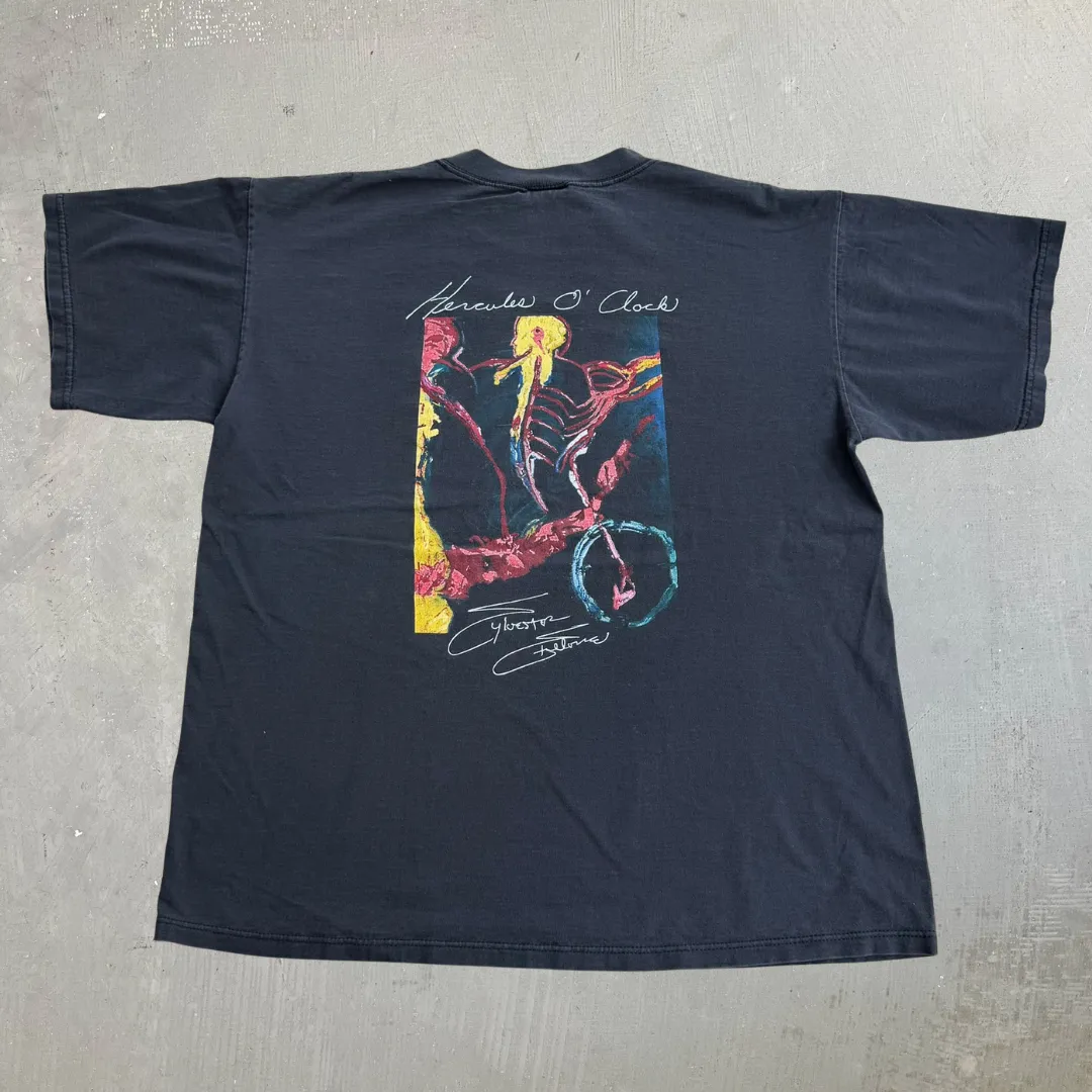 J- Vintage '91 Planet Hollywood Sylvester Stallone Graphic Made In USA Tee - L sold by HG Vintage product image thumbnail 4