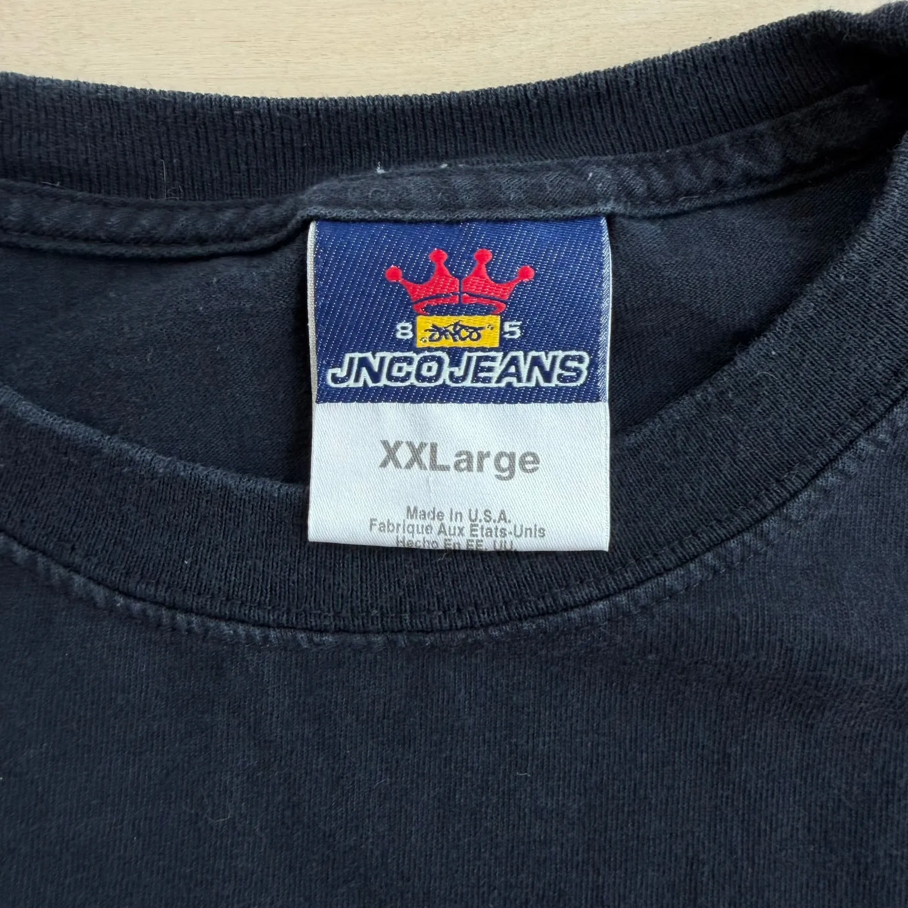 J- Vintage Y2K JNCO Jeans Flames & Dragon Graphic Made In USA Long Sleeve Tee - 2XL sold by HG Vintage product image thumbnail 4