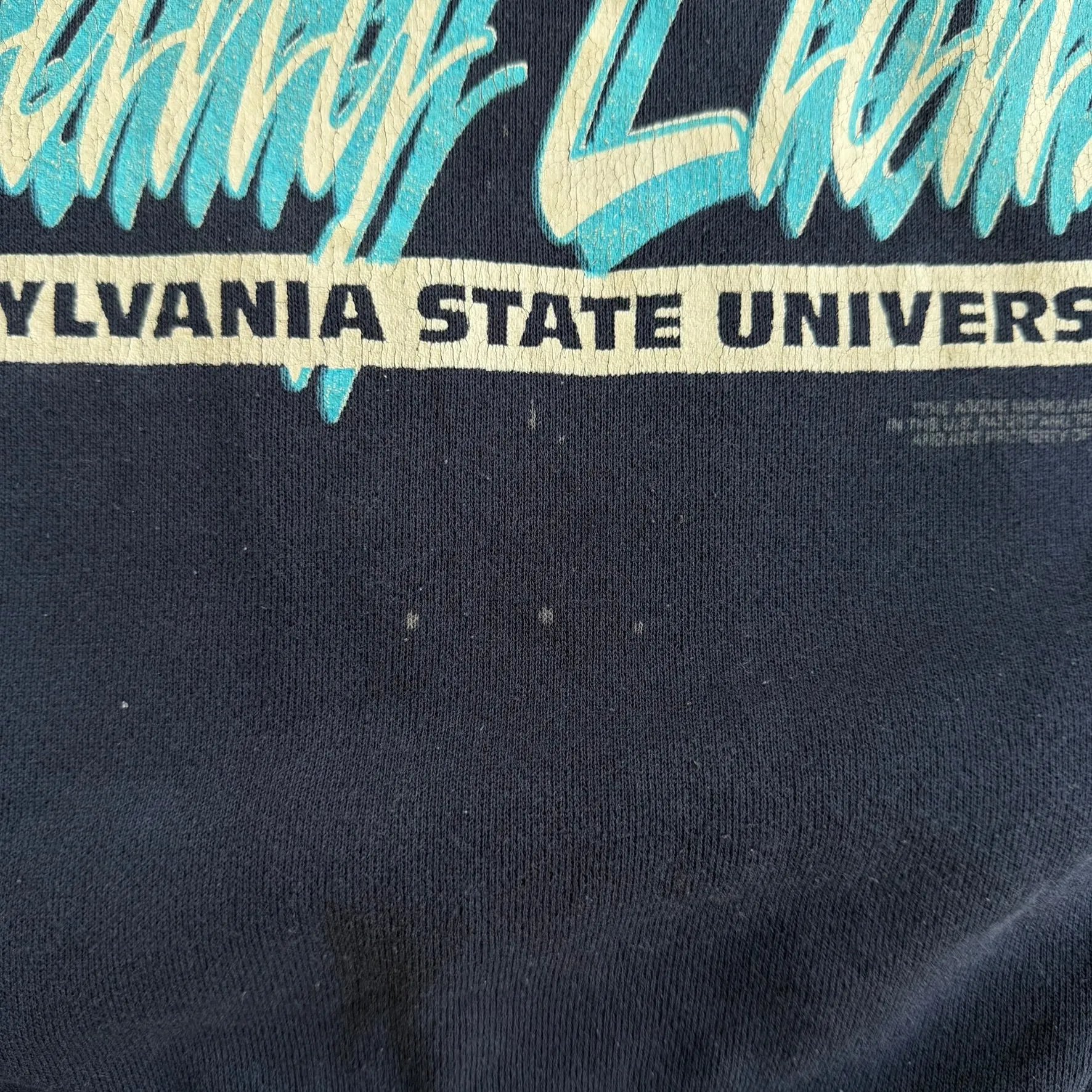 J- Vintage Penn State Nittany Lions Graphic Made In USA Crewneck - XL sold by HG Vintage product image thumbnail 5