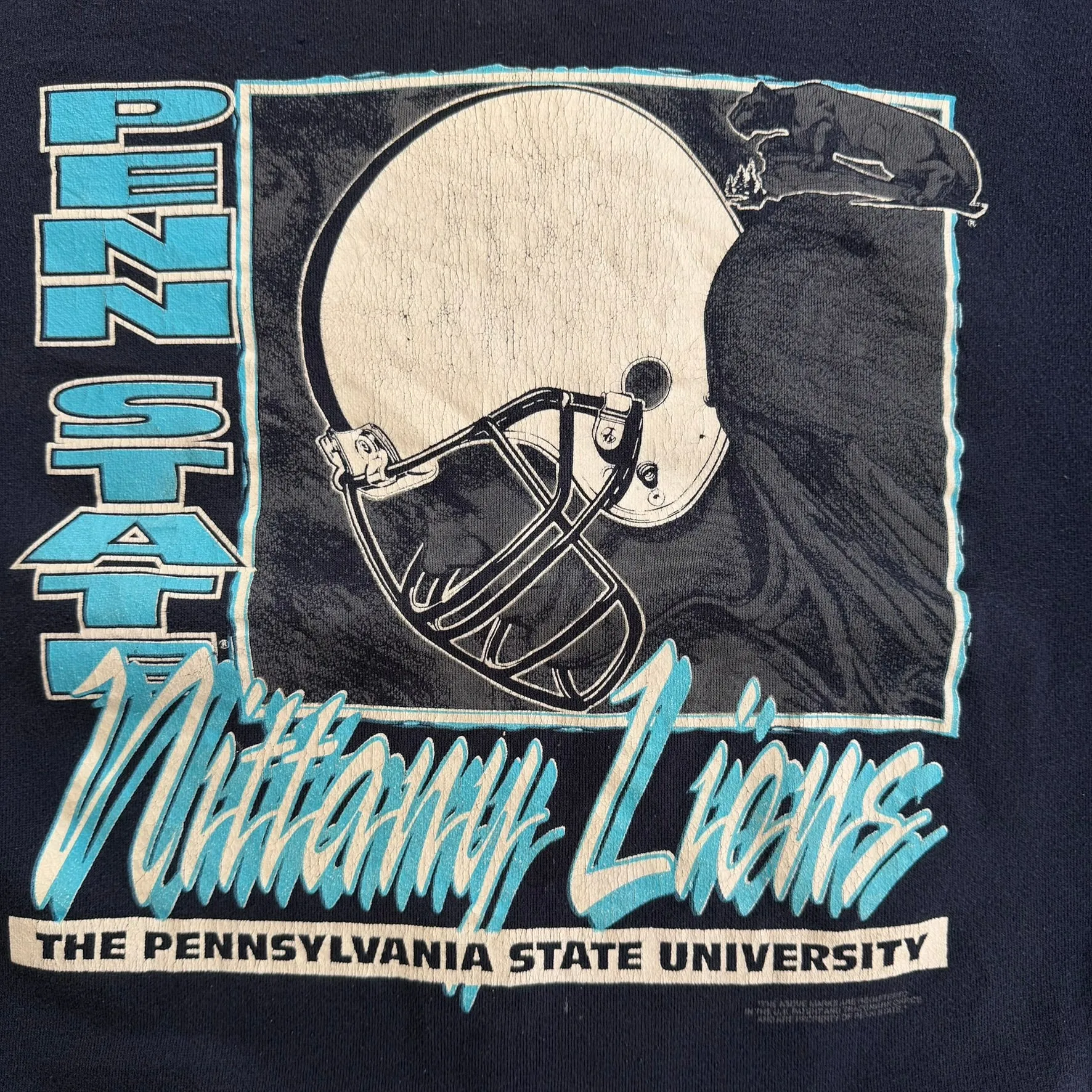 J- Vintage Penn State Nittany Lions Graphic Made In USA Crewneck - XL sold by HG Vintage product image thumbnail 2