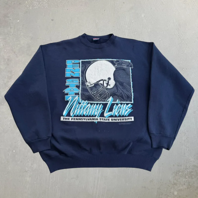J- Vintage Penn State Nittany Lions Graphic Made In USA Crewneck - XL made by HG Vintage