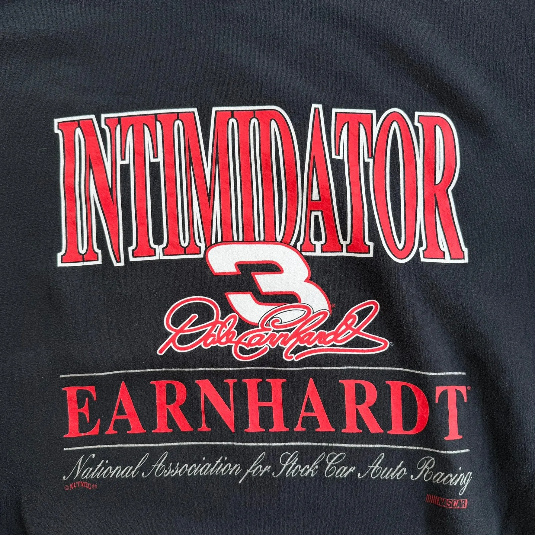 J- Vintage Nascar Dale Earnhardt Intimidator Graphic Made In USA Crewneck - 2XL sold by HG Vintage product image thumbnail 2