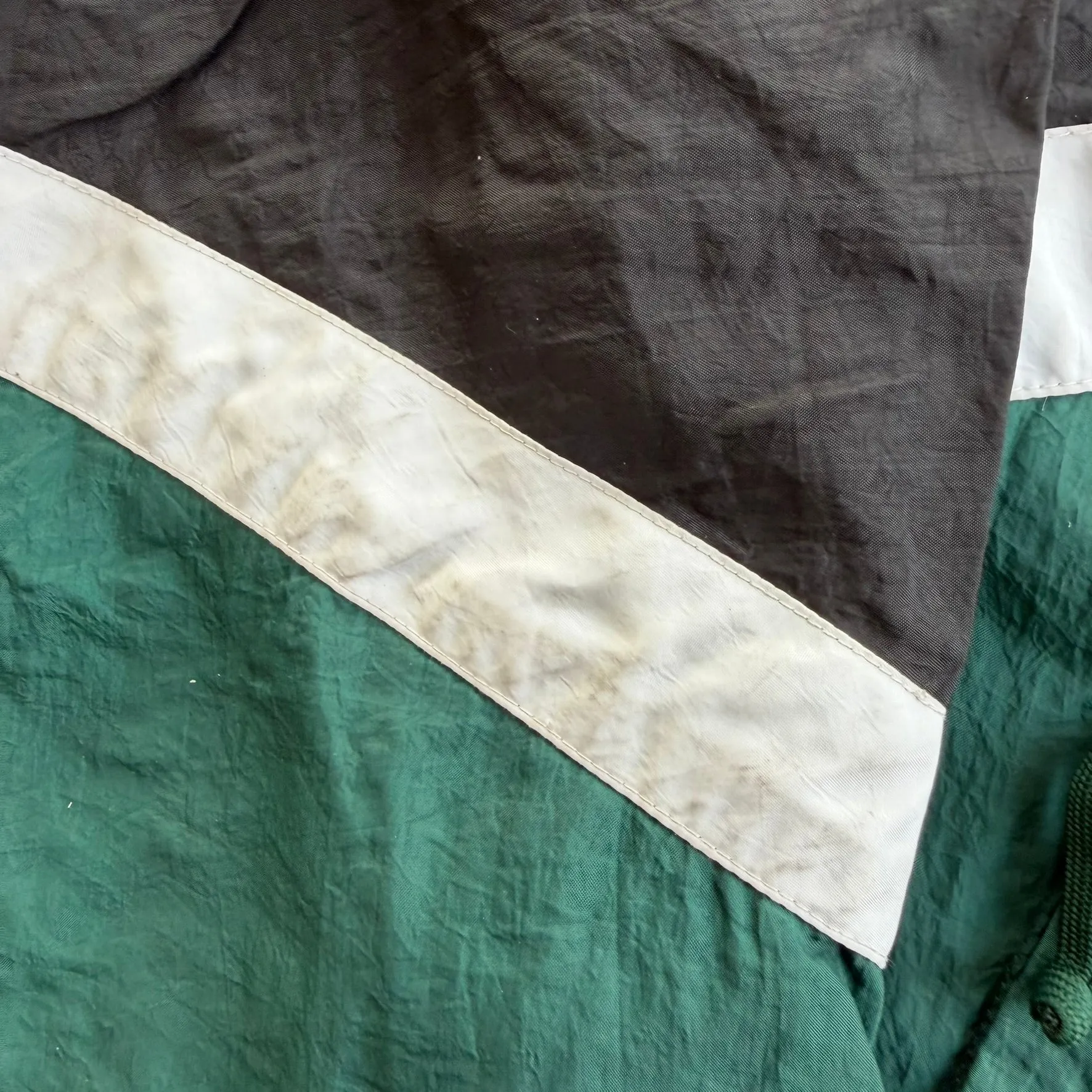 J- Vintage 90s Nike Embroidered Text Lightweight Zip Up Jacket - L sold by HG Vintage product image thumbnail 5