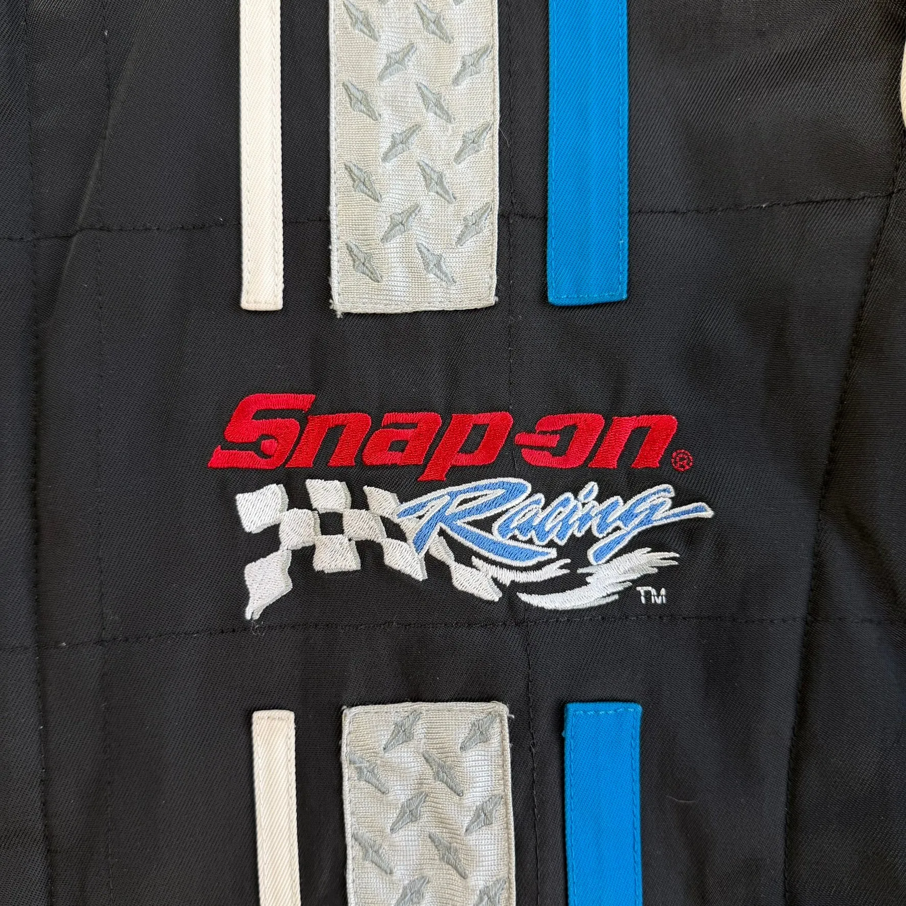 J- Vintage Choco Canada Snap On racing Zip Up Racing Jacket - XL sold by HG Vintage product image thumbnail 2