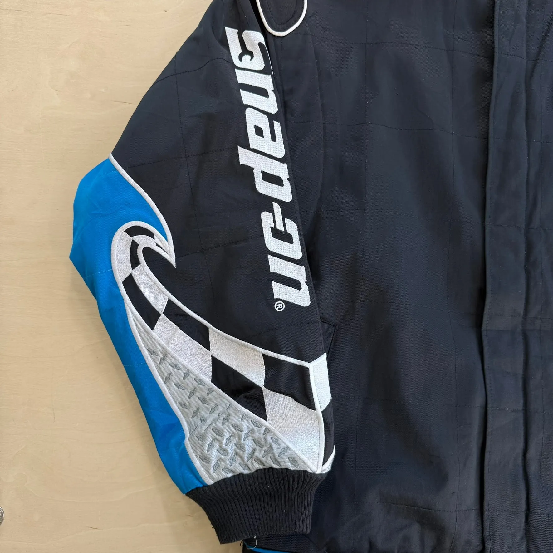J- Vintage Choco Canada Snap On racing Zip Up Racing Jacket - XL sold by HG Vintage product image thumbnail 5