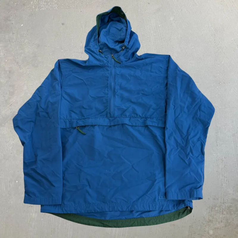 J- Vintage LL Bean Pull Over Anorak Lightweight Jacket - M made by HG Vintage
