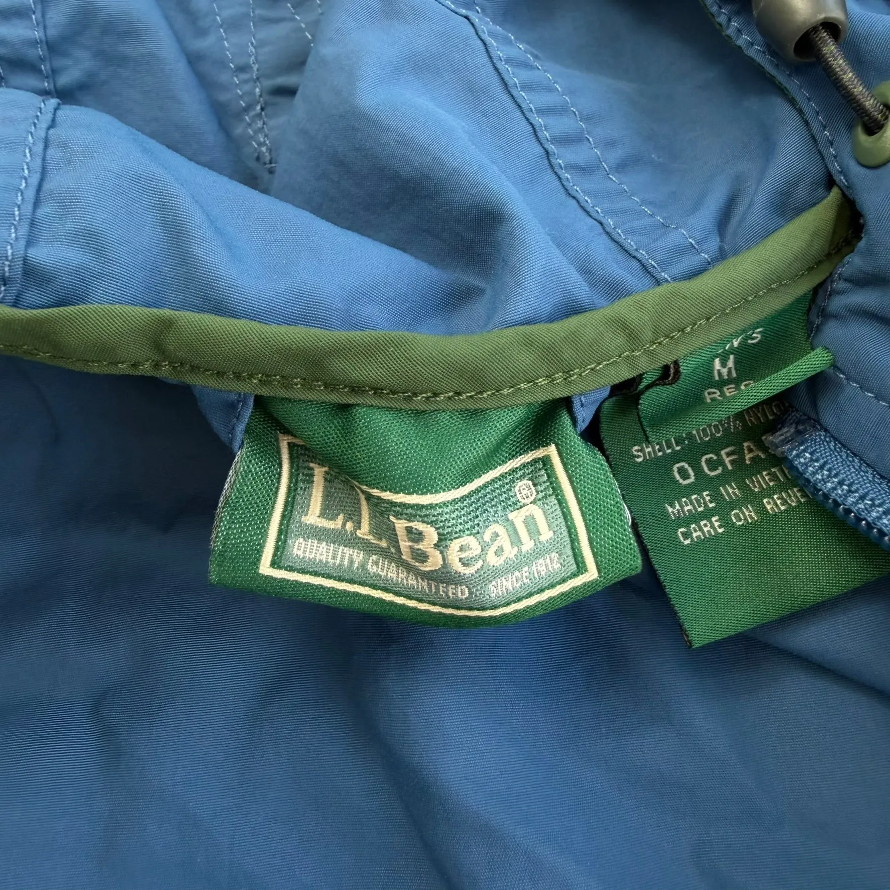 J- Vintage LL Bean Pull Over Anorak Lightweight Jacket - M sold by HG Vintage product image thumbnail 4